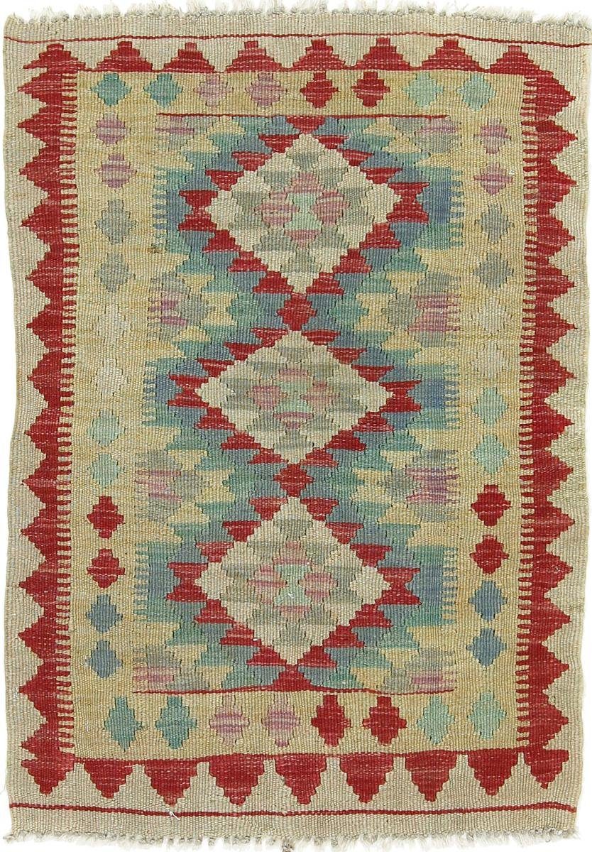 Orientteppich Kelim Afghan 60x87 Handgewebter Nain Orientteppich, rechteckig, Höhe: mm Trading, 3