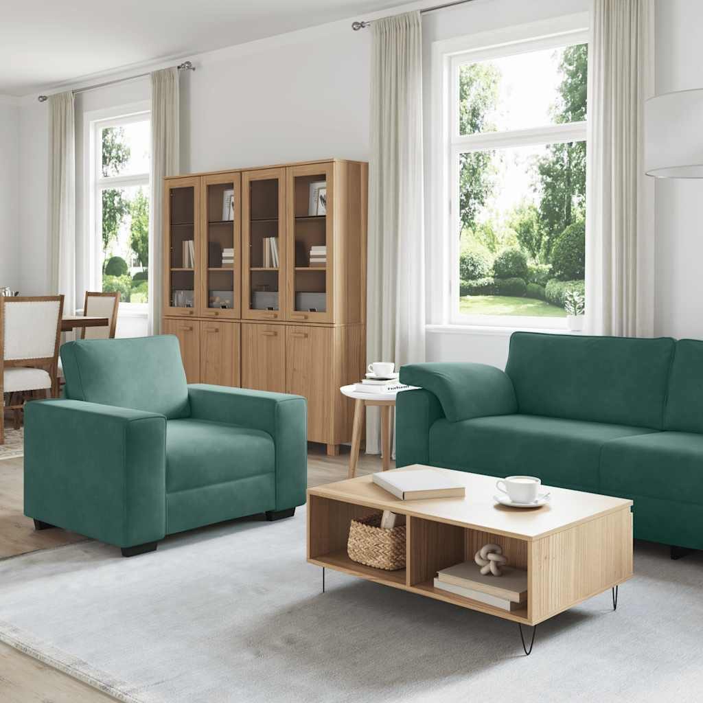 vidaXL Sofa 3-tlg. Sofagarnitur mit Kissen günstig online kaufen