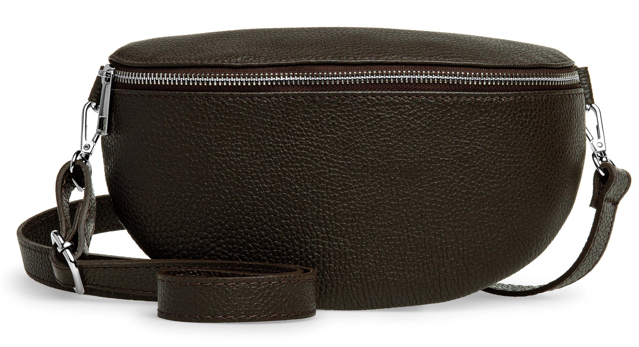 Caspar Gürteltasche Mittelgroße Leder Cross Body günstig online kaufen