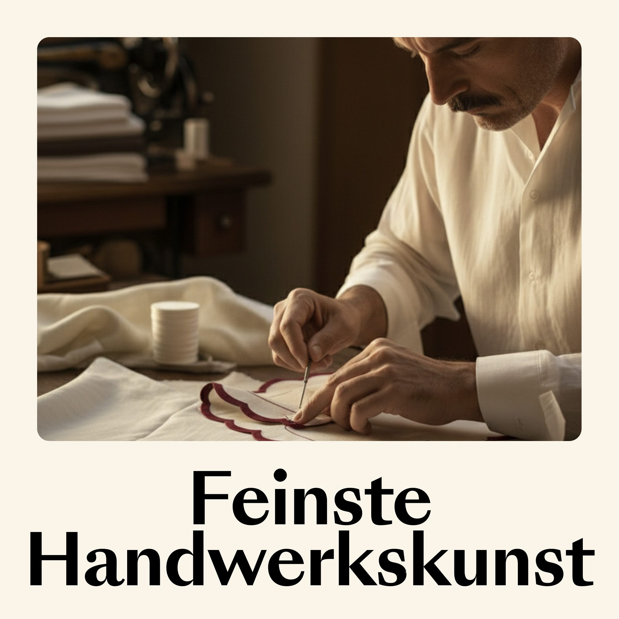 Seralino Stoffserviette 100% Bio-Baumwolle, (Set, 12 St., Wiederverwendbar), 40x40 cm & 45x45 cm