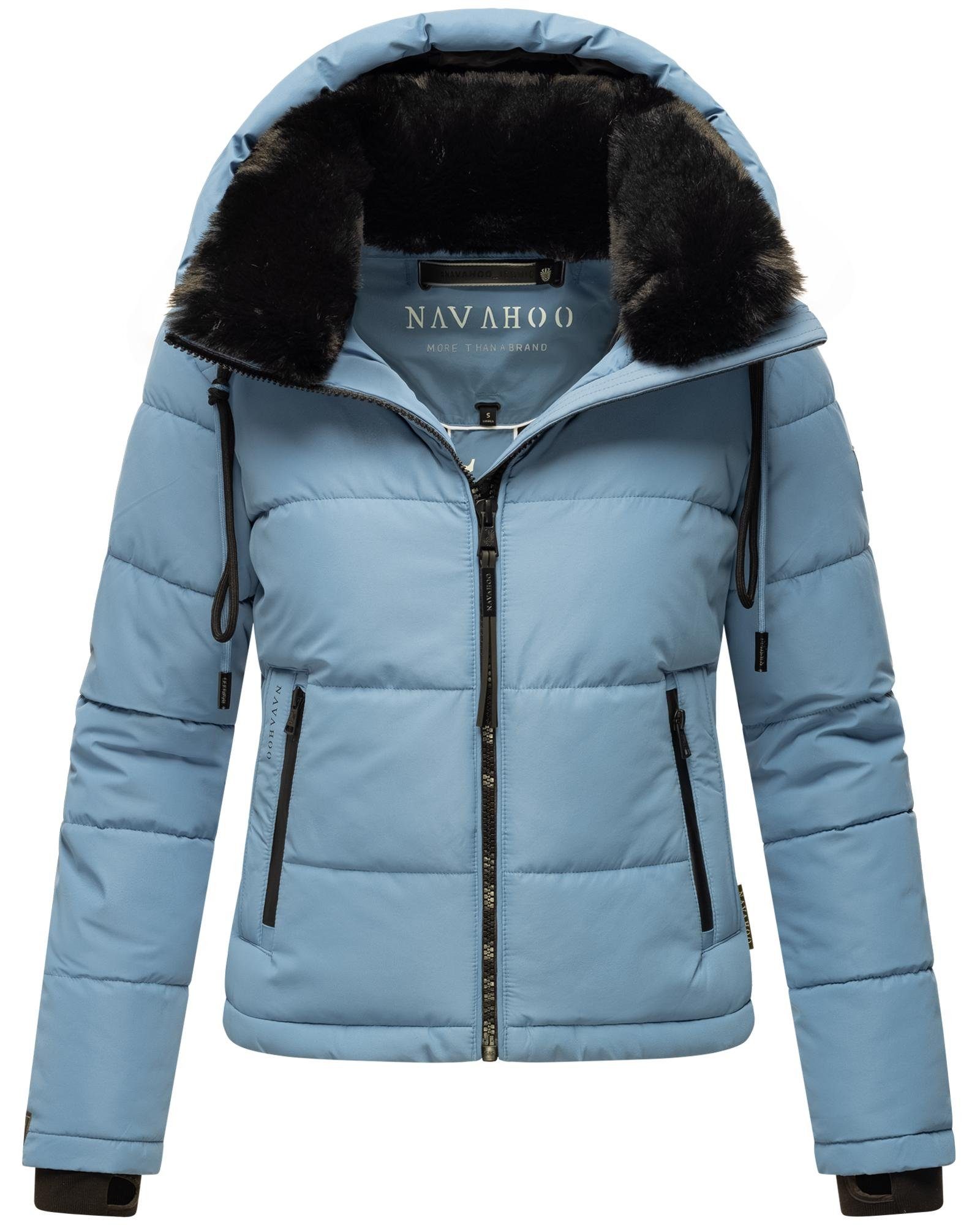 Navahoo Steppjacke "Mit Liebe XIV" mit Kapuze Warme gesteppte Damen Winterj günstig online kaufen