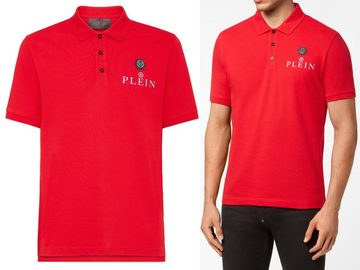 PHILIPP PLEIN Poloshirt PHILIPP PLEIN Polo Shirt Polohemd SS Patch Logo Hemd Polohemd T-shirt