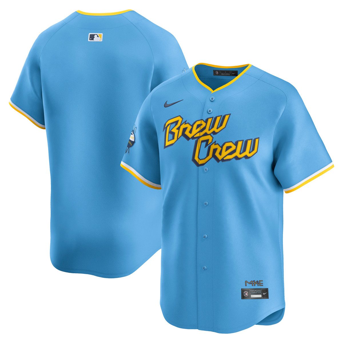 Nike Footballtrikot Nike Trikot Milwaukee Brewers Nike City Connect Limited günstig online kaufen