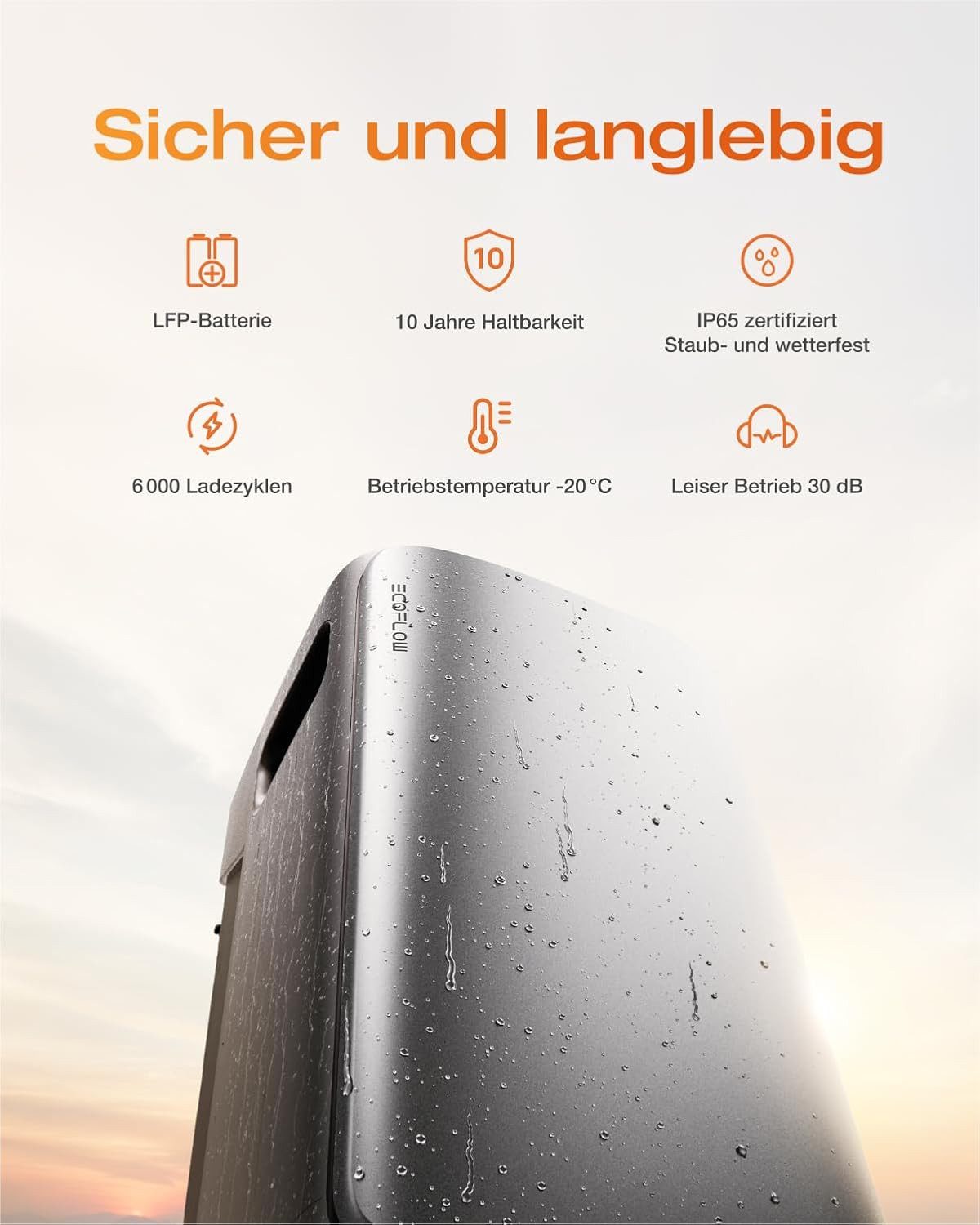 Ecoflow Balkonkraftwerk EcoFlow Stream Ultra All-in-One Speicher, 1,92 kWh Akku, (Smart Meter (optional), 2000 W Solareingang (4 MPPTs) mit integriertem Mikro-Wechselrichter