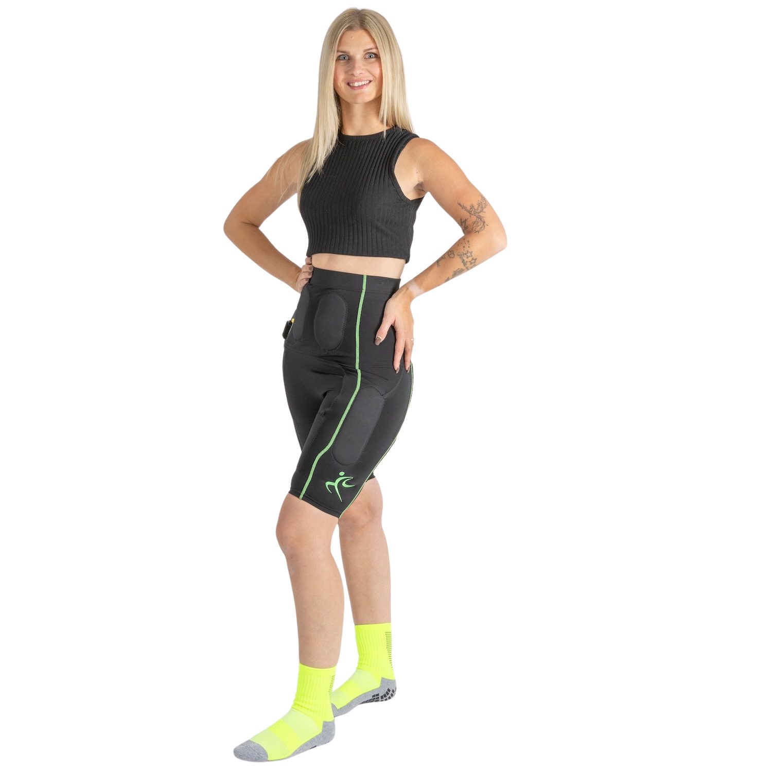 eaglefit® EMS-Gerät EMS HOSE-System, Hose mit 14 Elektroden, Beckenboden, kabelloses EMS, Material antibakteriell, wie eine zweite Haut, EMS ohne anfeuchten