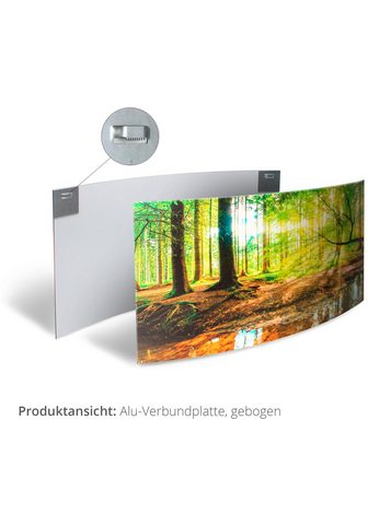 Artland paveikslas Dekoratyvinis krioklys im Wald National Park Gewässer (1 St) 3D imitacija gebogen