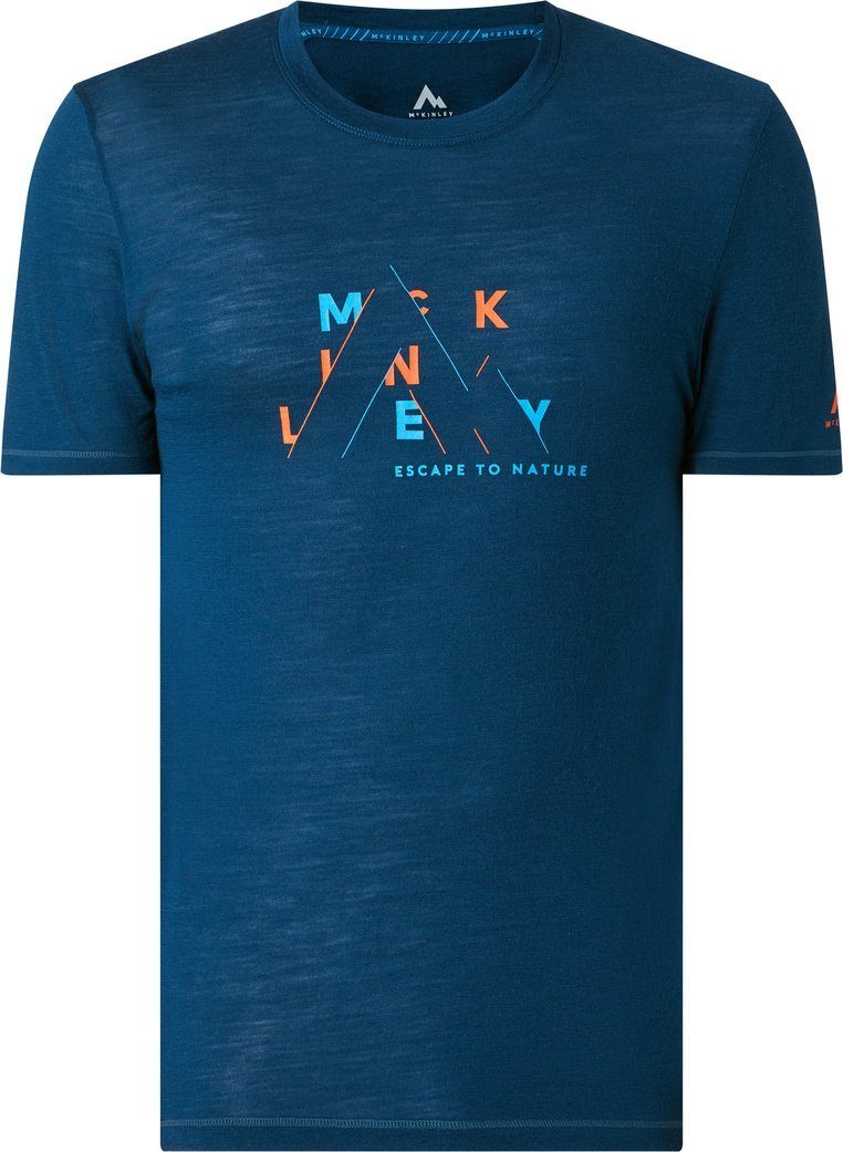 McKINLEY T-Shirt He.-T-Shirt Hicks ux BLUE PETROL
