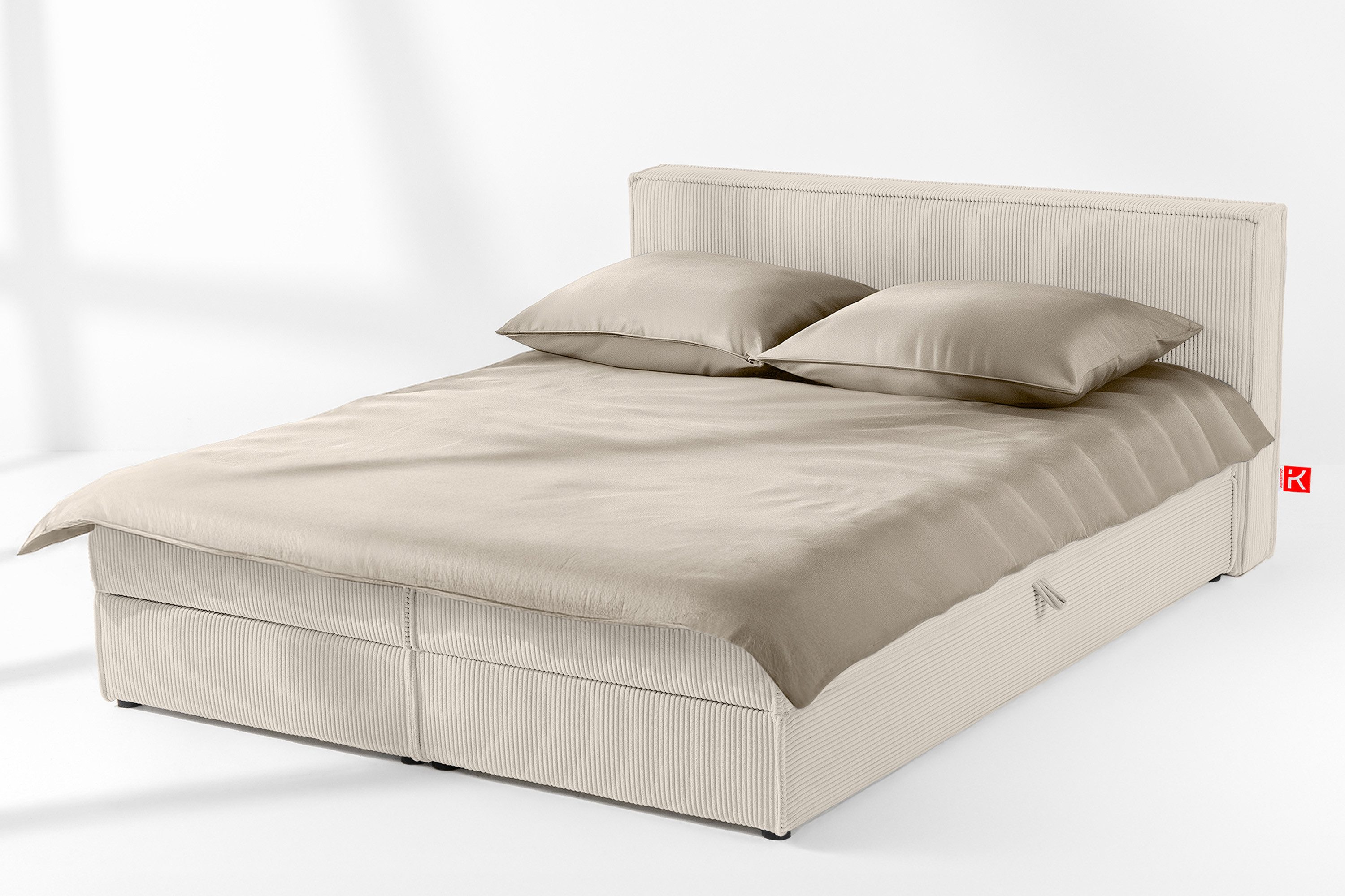 KONSIMO® Boxspringbett ROTI Polsterbett, inkl. Matratze günstig online kaufen