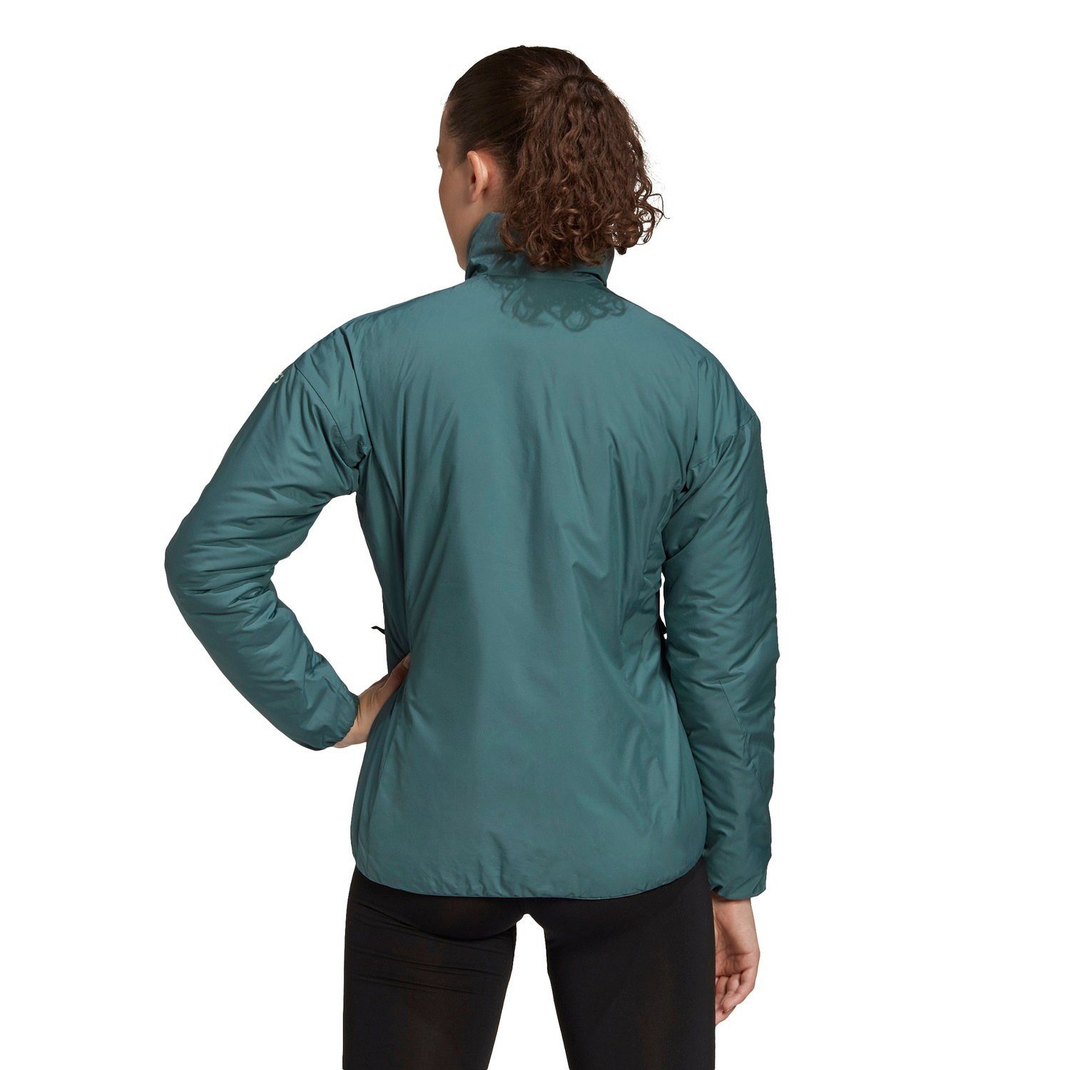 adidas Performance Winterjacke Winter-Isolationsjacke Terrex (wasserabweisend) emerald Damen