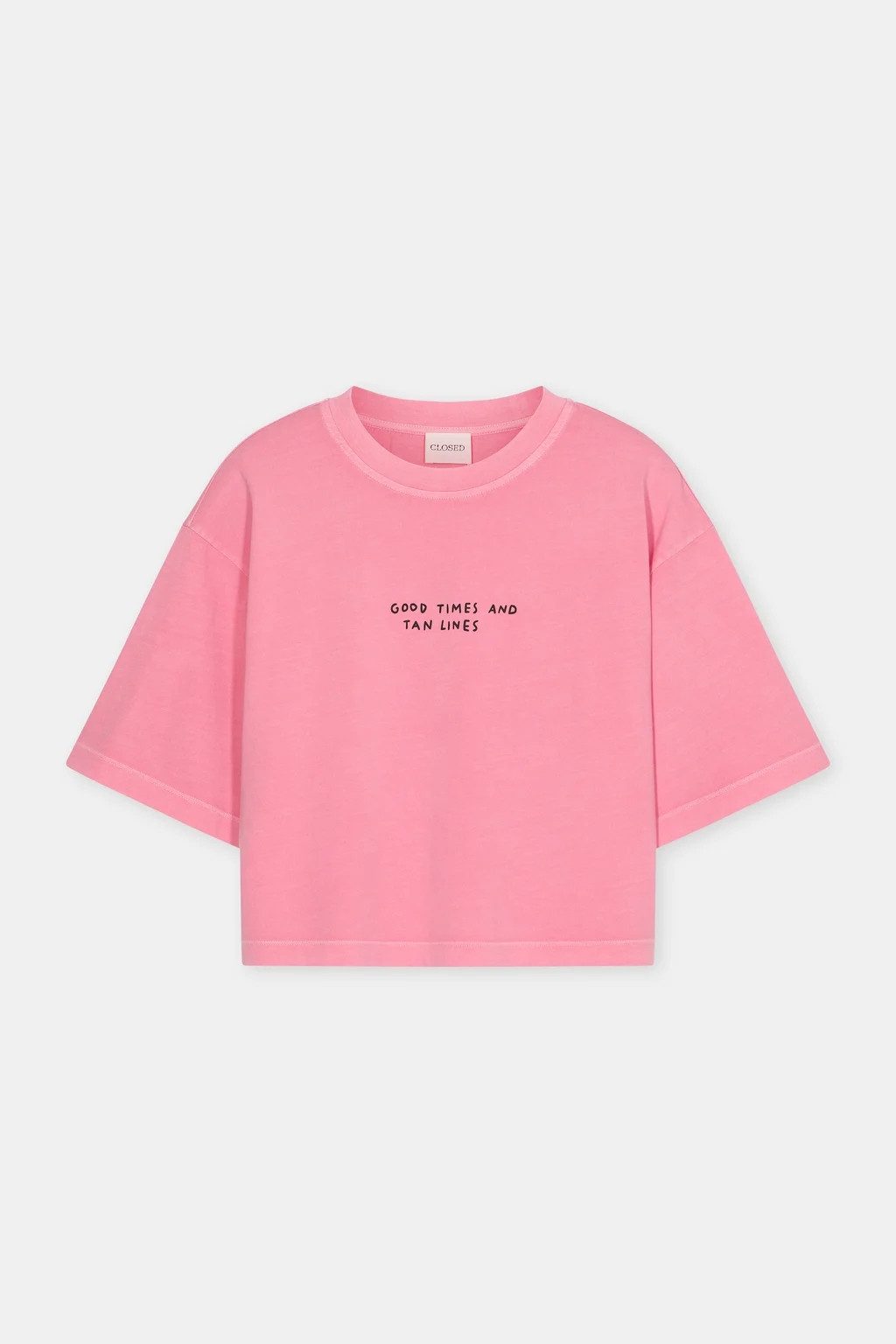 CLOSED Kurzarmshirt Cropped boxy t-shirt