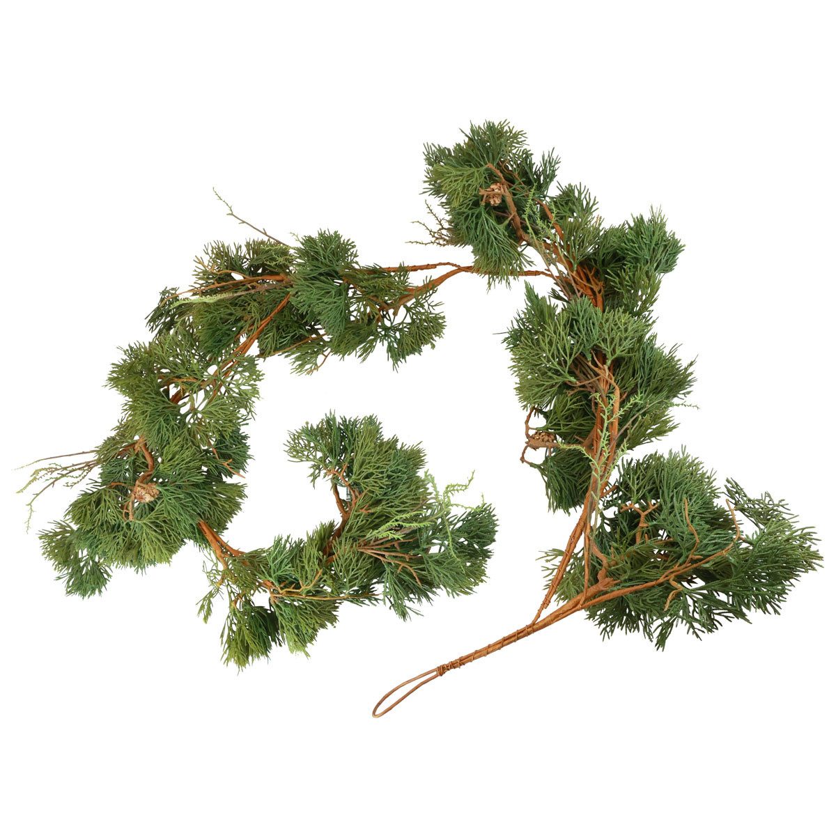 Winterliche Kunstpflanze Tannengirlande künstlich 160cm, Weihnachtsschmuck, günstig online kaufen