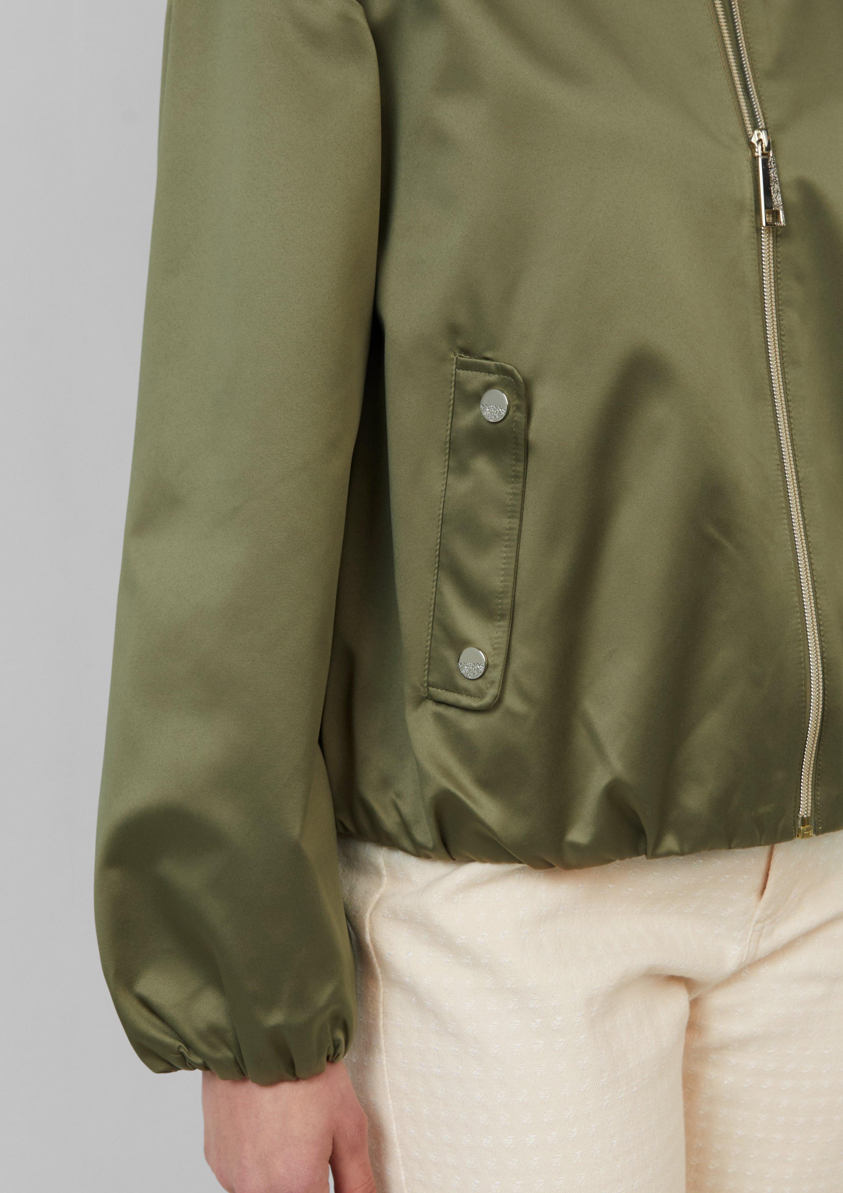 s.Oliver BLACK LABEL Funktionsjacke Satinierter Oversize-Blouson günstig online kaufen