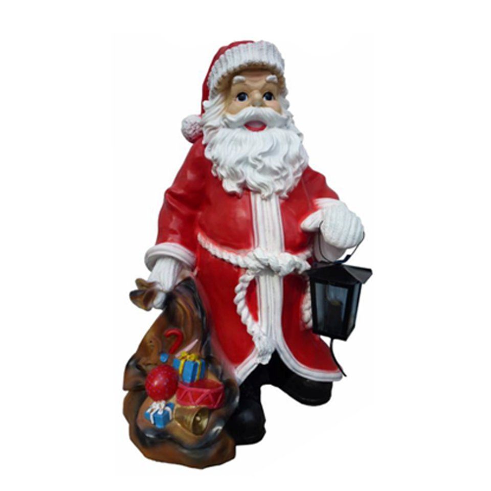 JVmoebel Dekofigur Weihnachtsmann Figur Statue Deko Figuren Deko Skulptur 75cm Winter