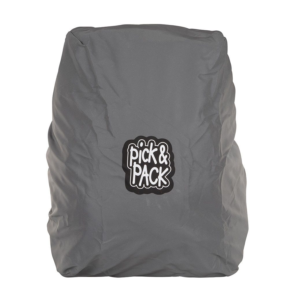 Pick&PACK Schulranzen Regencape Reflex Silber (1 Stück), Regenschutz, Regenhülle