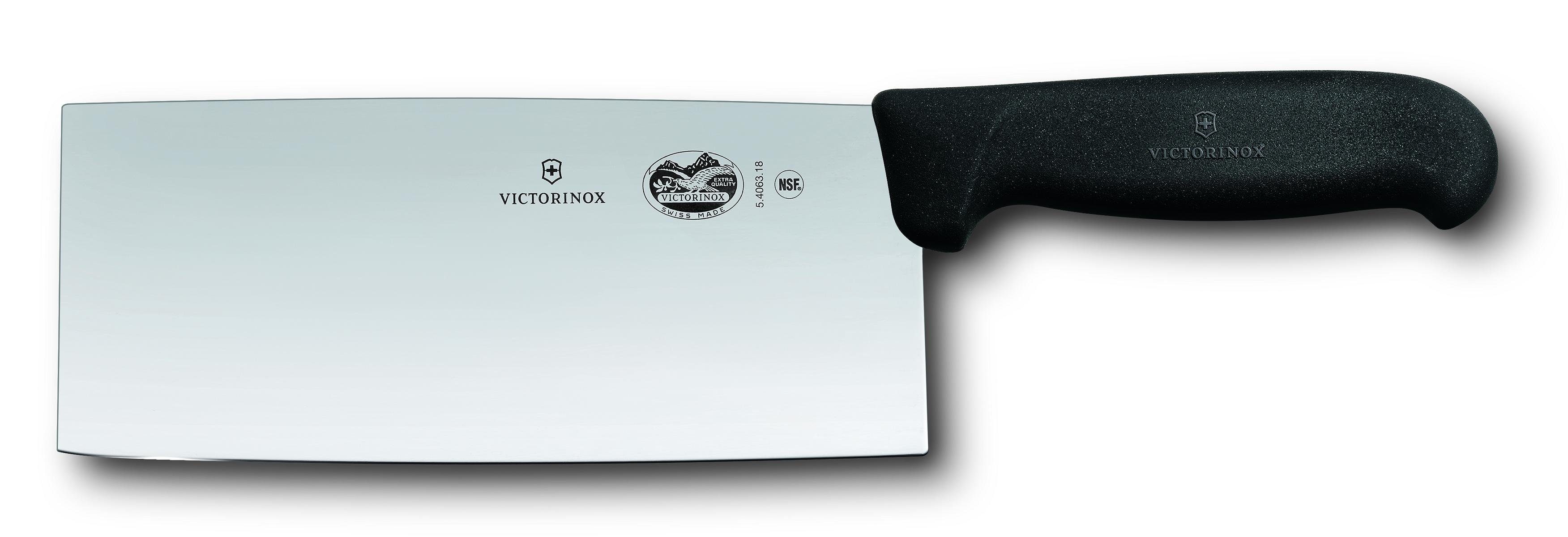 Victorinox Taschenmesser Chinese Chefs Knife - Chinesisches Chefmesser, Fibrox schwarz