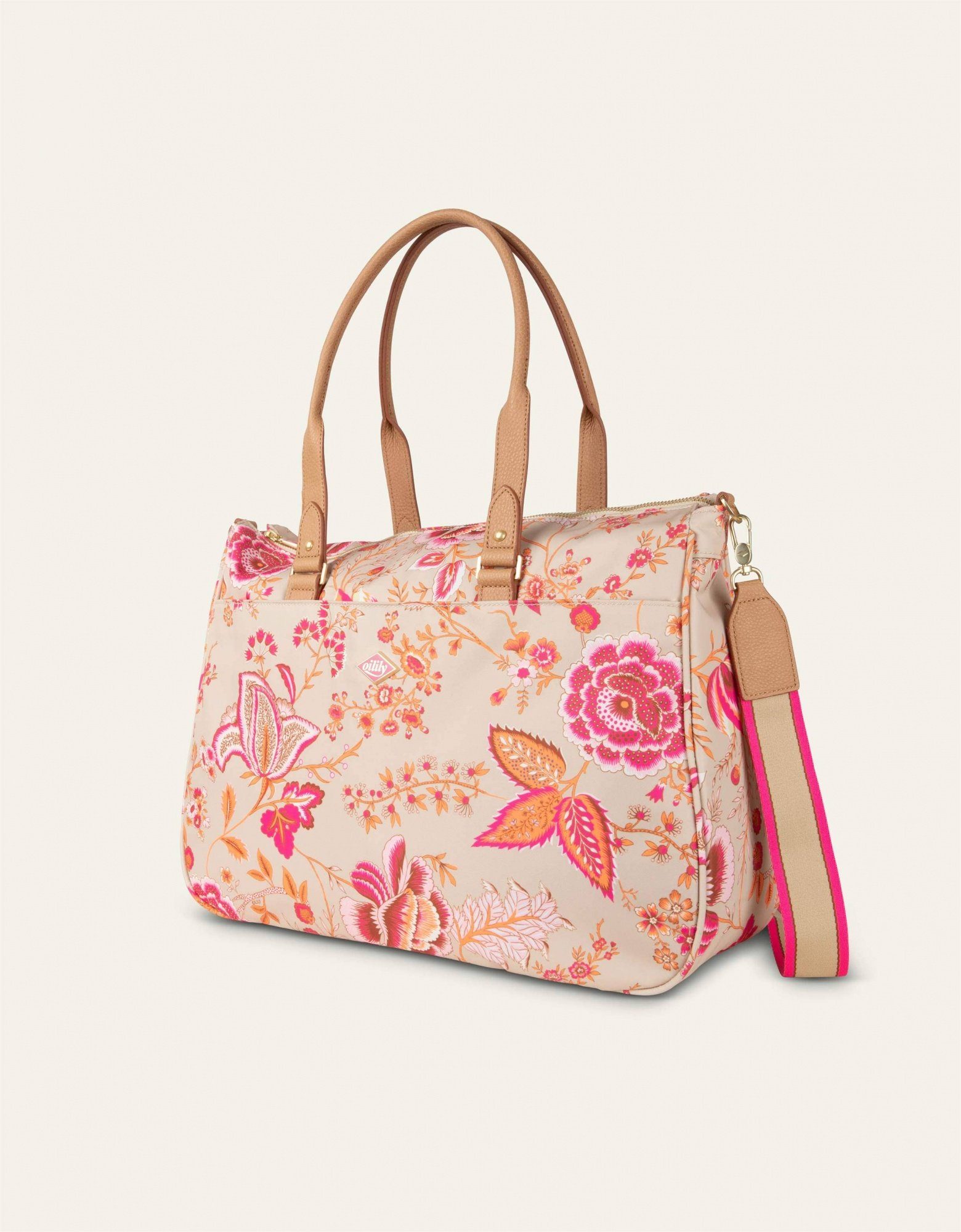 Oilily Schultertasche Carry All Charly Pink