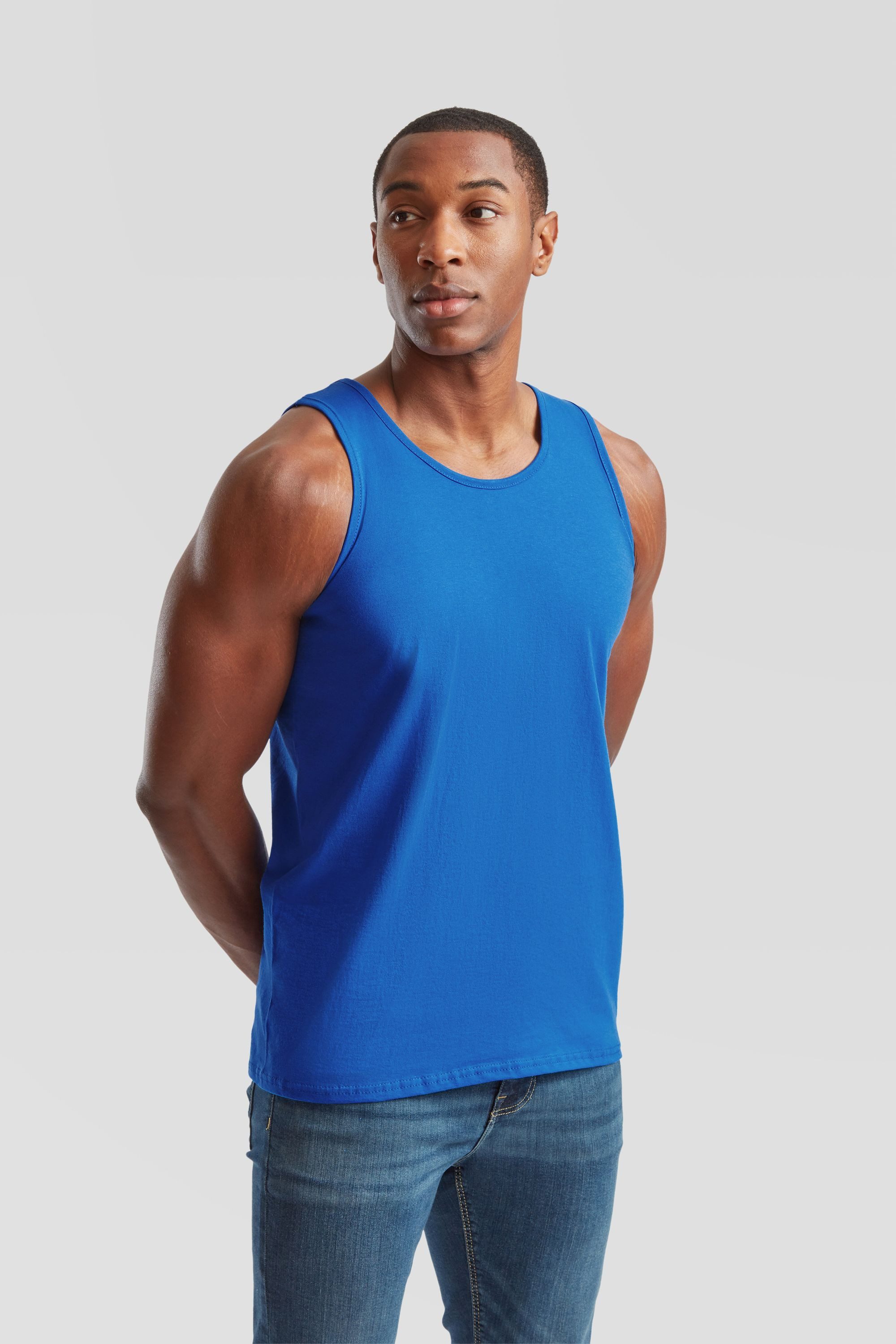 Fruit of the Loom Rundhalsshirt Fruit of the Loom Valueweight Athletic Vest