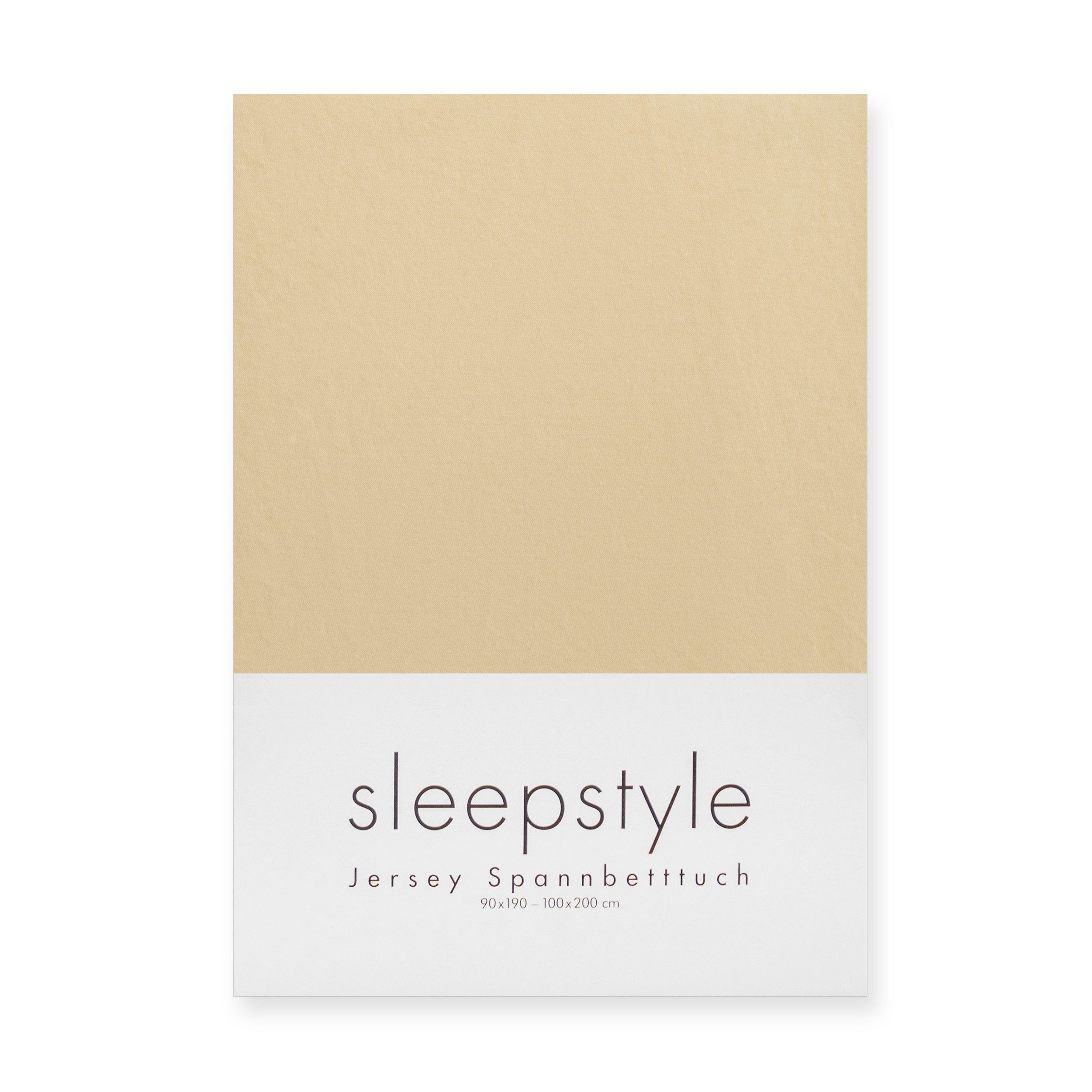 Sleepstyle Spannbettlaken SleepStyle, Jersey, Gummizug: rundum, günstig online kaufen