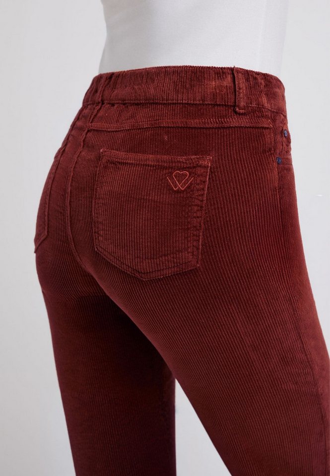 wonderjeans Cordhose mit Stretch für eine perfekte Passform