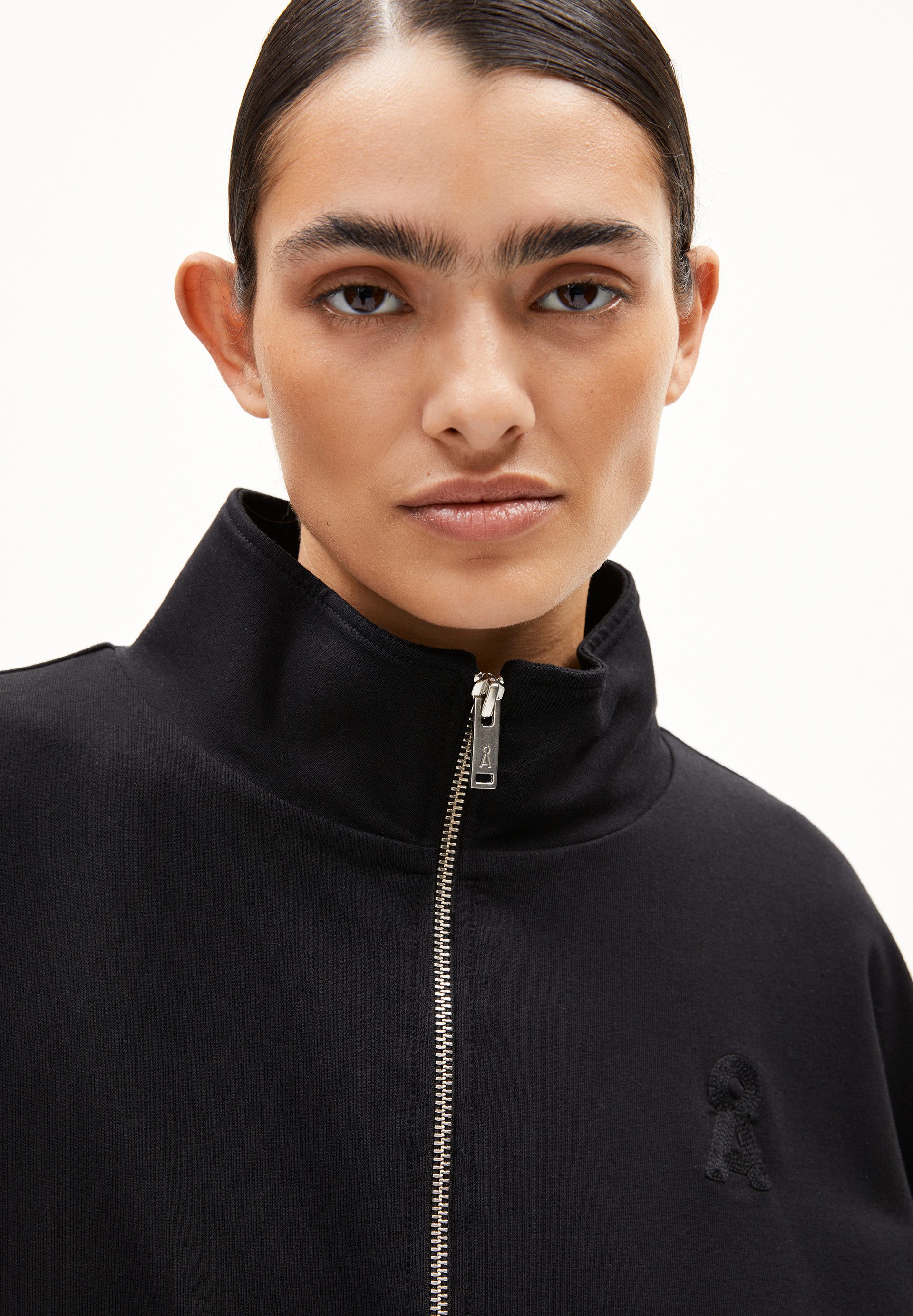 Armedangels Blouson SANCHAA Jerseyjacke aus Bio-Baumwoll Mix Oversized Fit