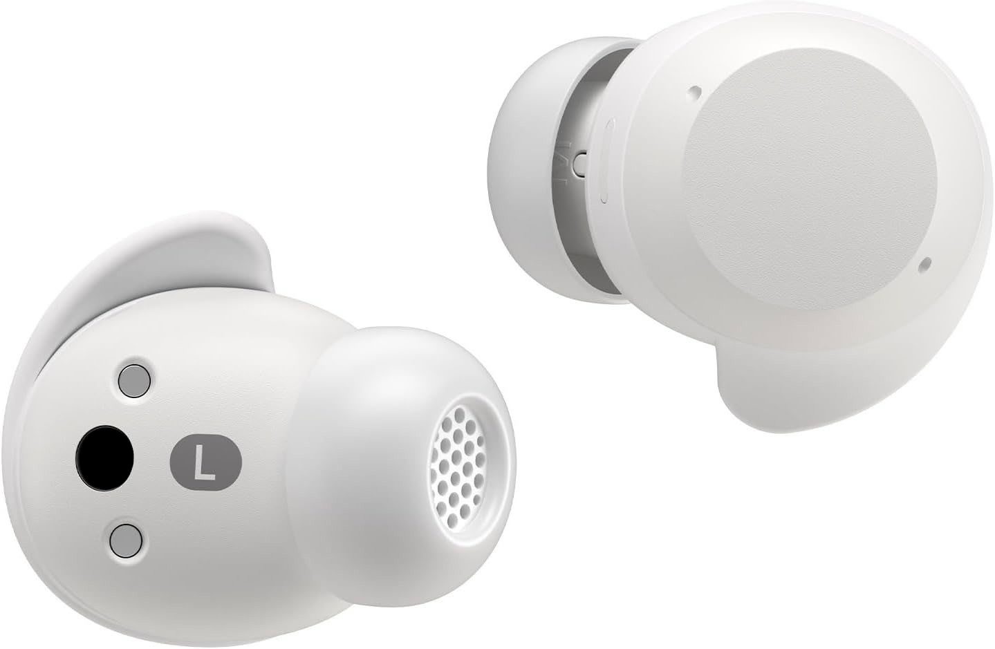LG xboom Buds Plus wireless In-Ear-Kopfhörer (Active Noise Cancelling (ANC), Freisprechfunktion, Sprachsteuerung, UV-Reinigung, integrierte Steuerung für Anrufe und Musik, kompatibel mit Siri, Google Assistant, Siri, Bluetooth)
