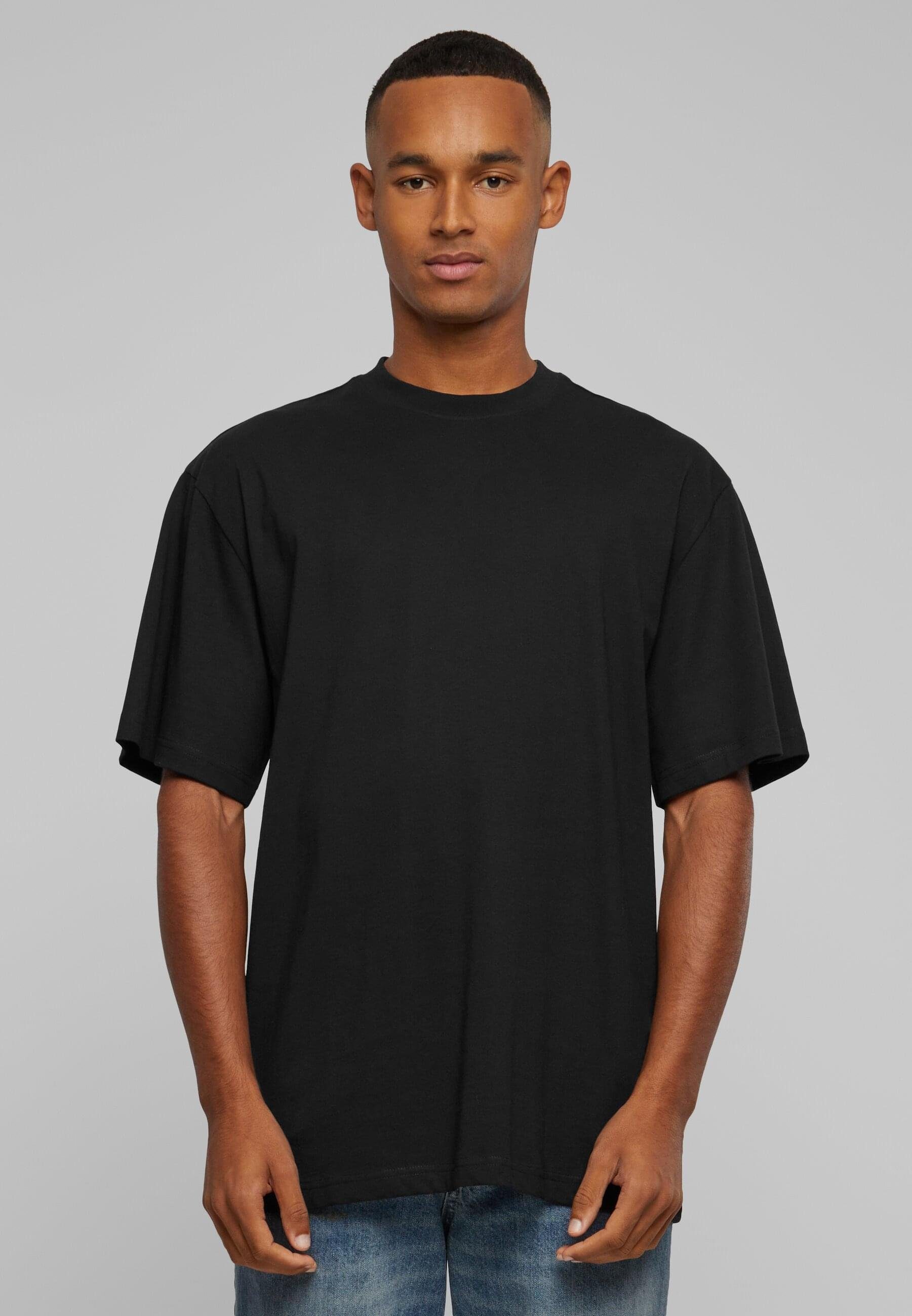 URBAN CLASSICS T-Shirt Herren Tall (1-tlg) 2-Pack Tee black+charcoal