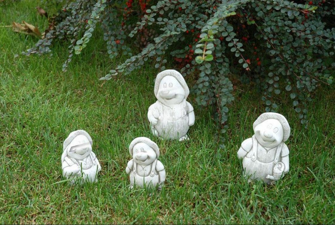 Skulptur Garten Dekoration Igel Terrasse Stein Figuren Figur Deko Statue