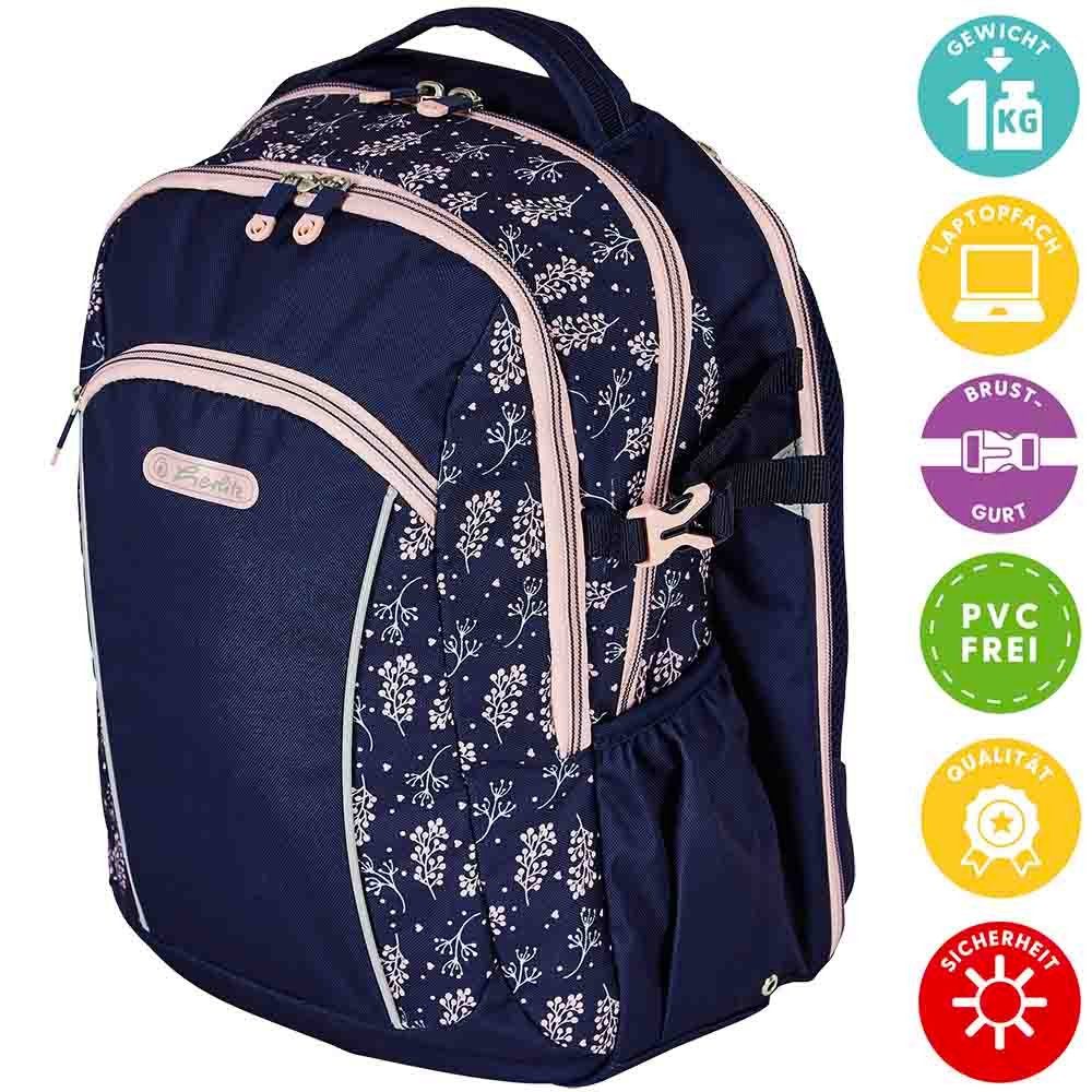 Herlitz Schulranzen Herlitz Grundschulrucksack Ultimate Blossom