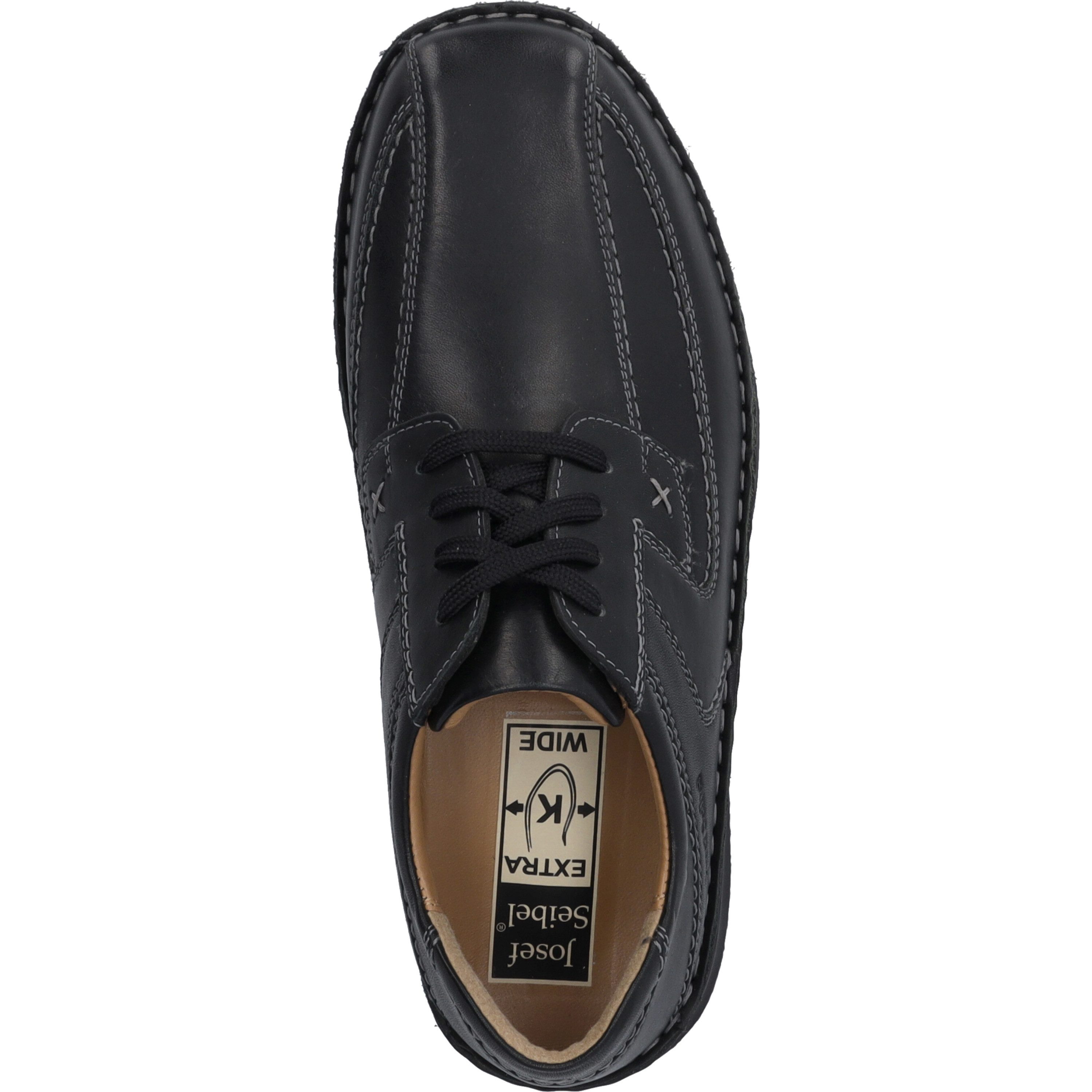 Josef Seibel Anvers 08, schwarz Schnürschuh