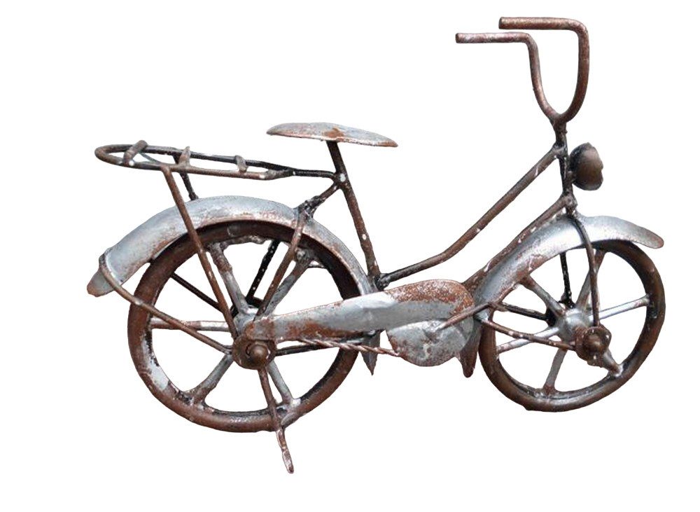 Deko-Impression Dekofigur Skulptur Dekoobjekt Fahrrad Handarbeit günstig online kaufen