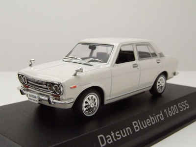 Norev Modellauto Nissan Bluebird 1600 SSS 1969 weiß Modellauto 1:43 Norev, Maßstab 1:43