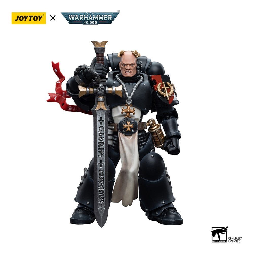 Joytoy (CN) Actionfigur Warhammer 40k Black Templars Emperor's C. Bayard's Revenge Actionfigur