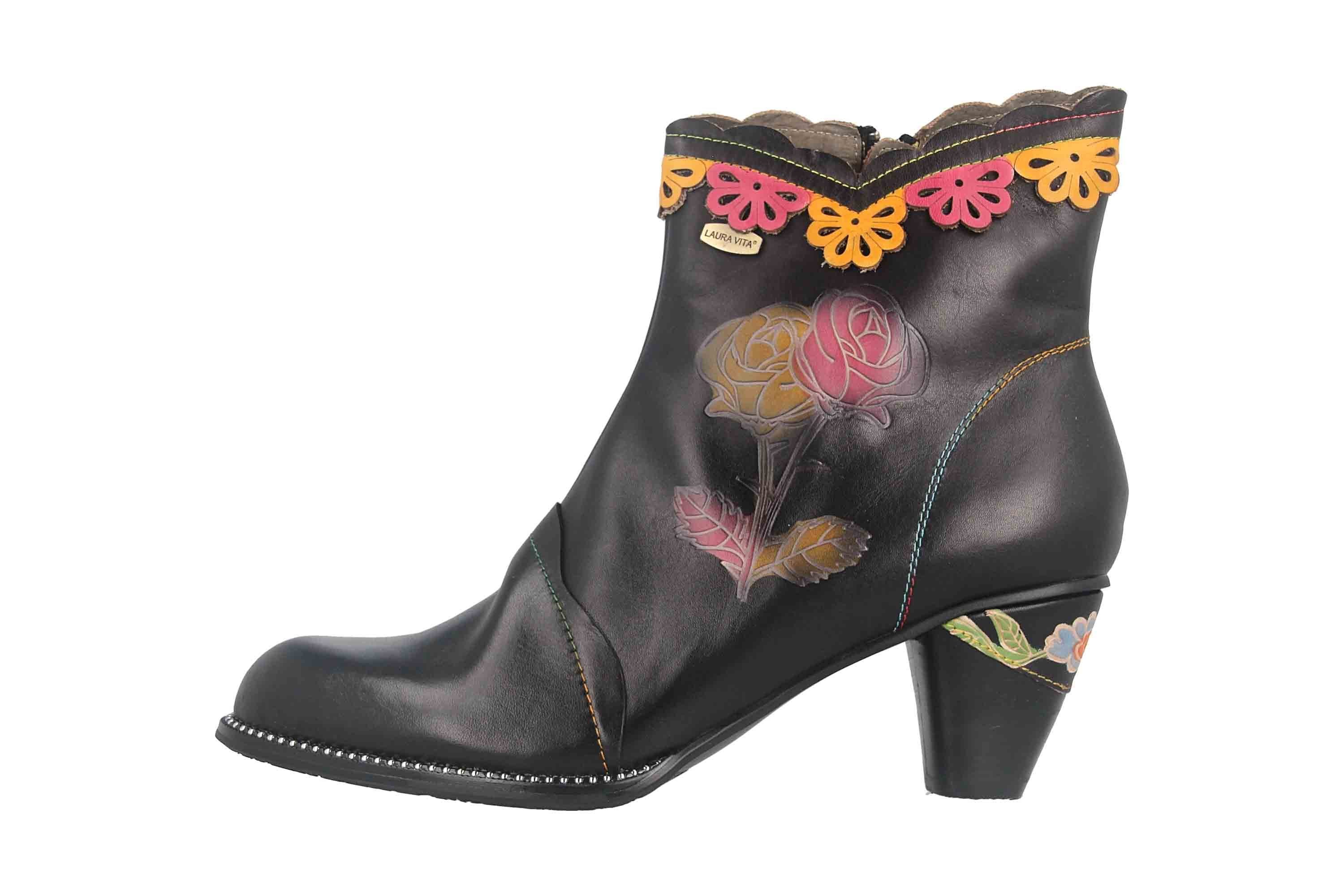 LAURA VITA ALCIZEEO 72 Noir Stiefelette