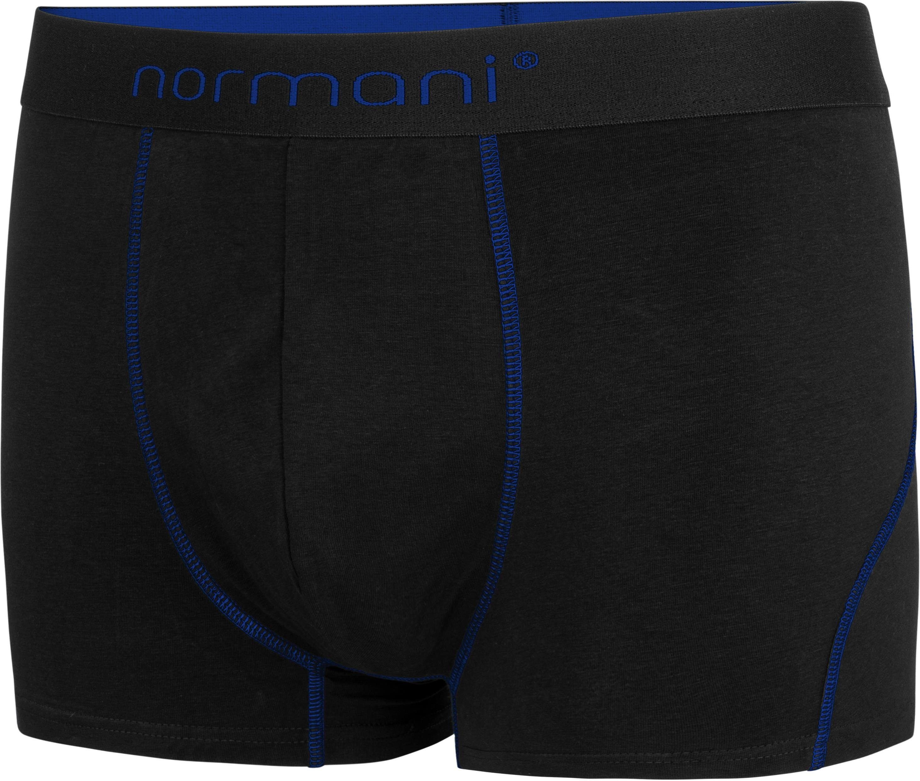 atmungsaktiver Boxershorts Männer normani aus aus Dunkelblau Baumwolle für Unterhose weiche Boxershorts 6 Baumwolle