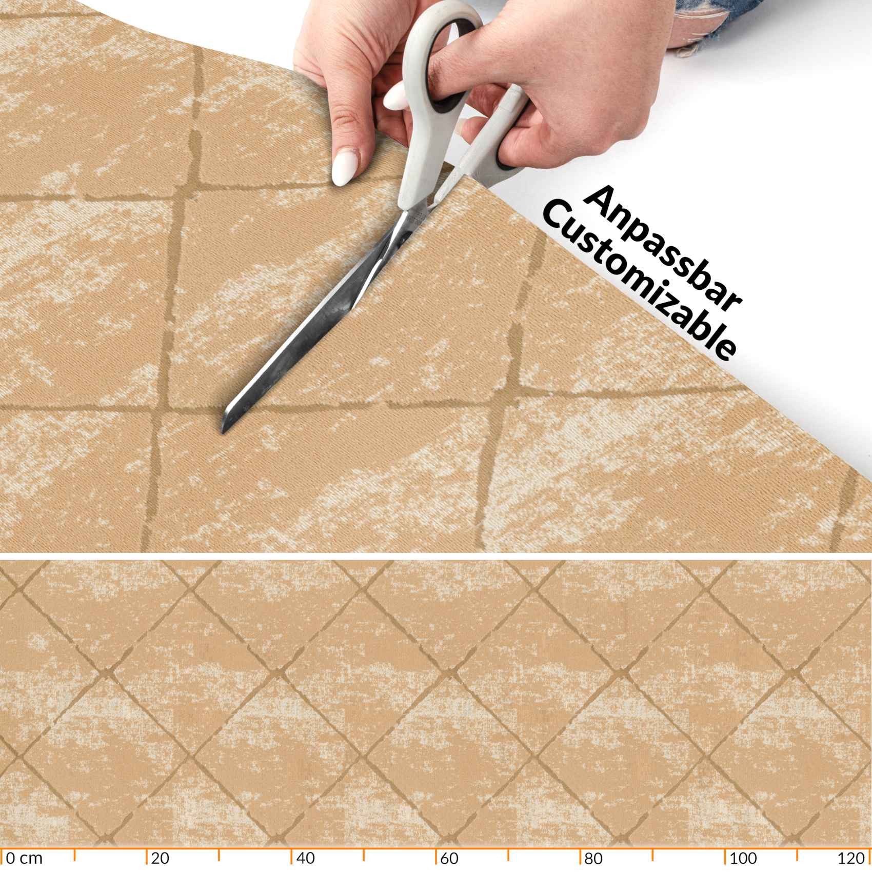 ANRO Küchenläufer AYDI Teppichläufer Premium Läufer Textil, Eckig, Bodenläu günstig online kaufen