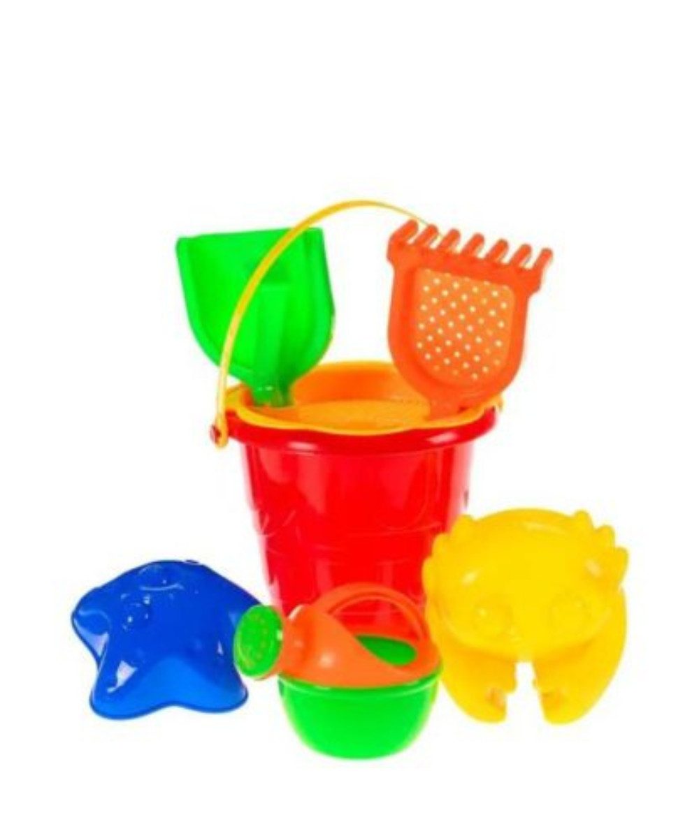 Sandform-Set Toy Place Sandspielzeug 6-teilig Mini, (Set, 6-tlg., Sandspielzeug), Für Spass im Sandkasten