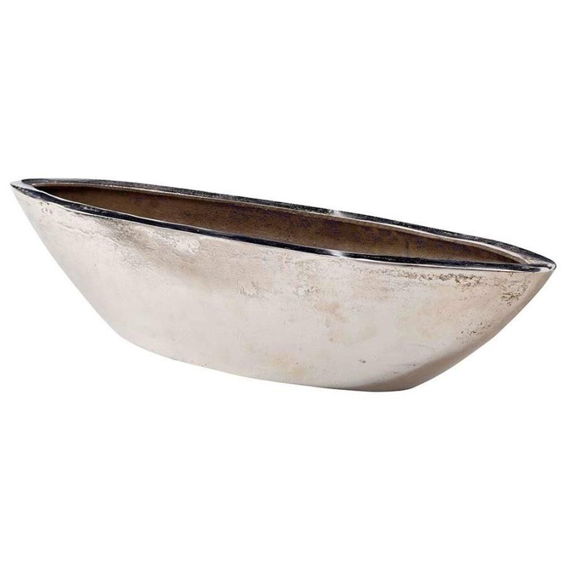 Annimuck Jardiniere Alu Jardiniere silber L=61 cm B=14 cm H=14 cm Metall (1 St)