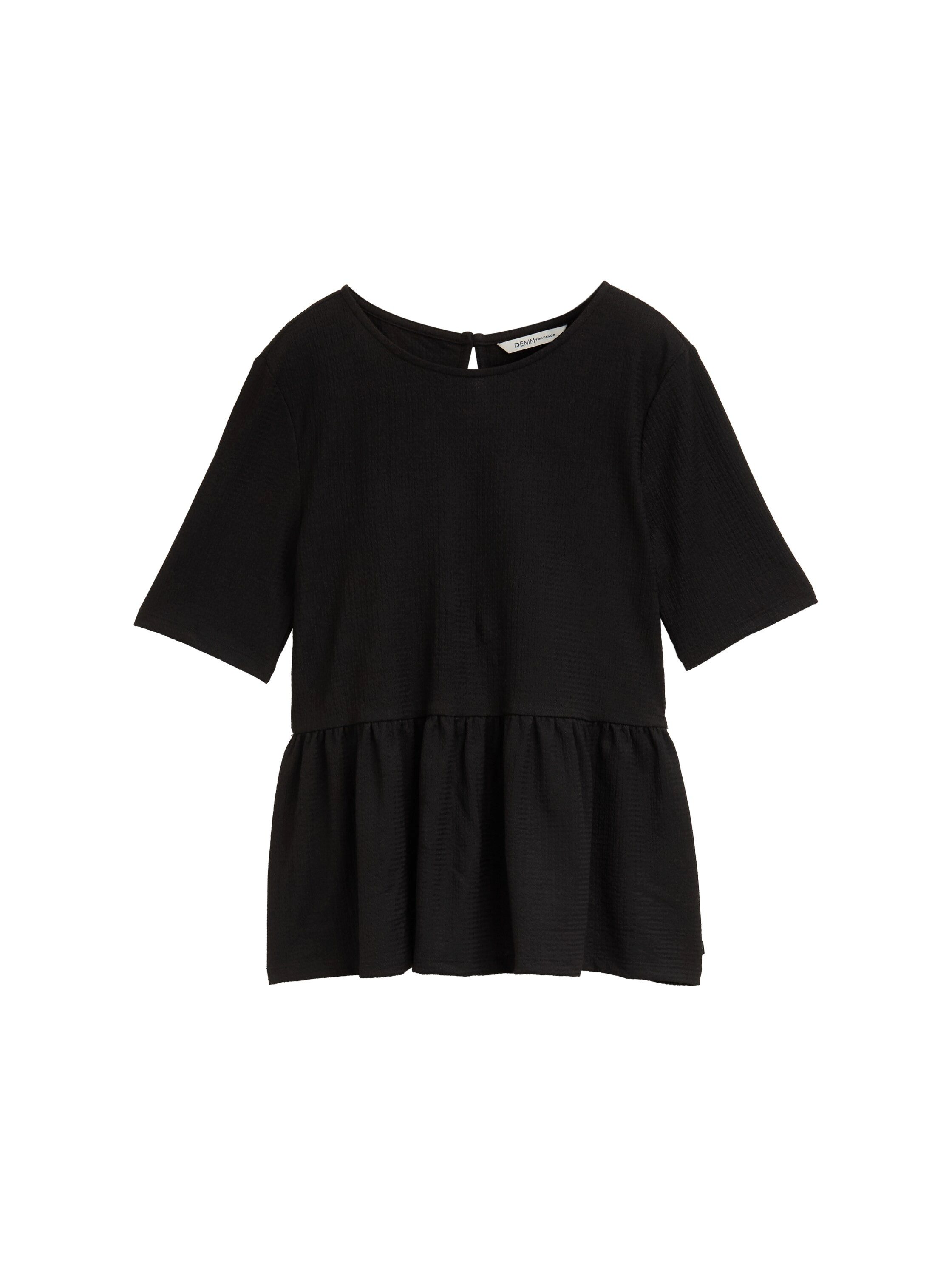 TOM TAILOR T-Shirt Jacquard T-Shirt mit günstig online kaufen