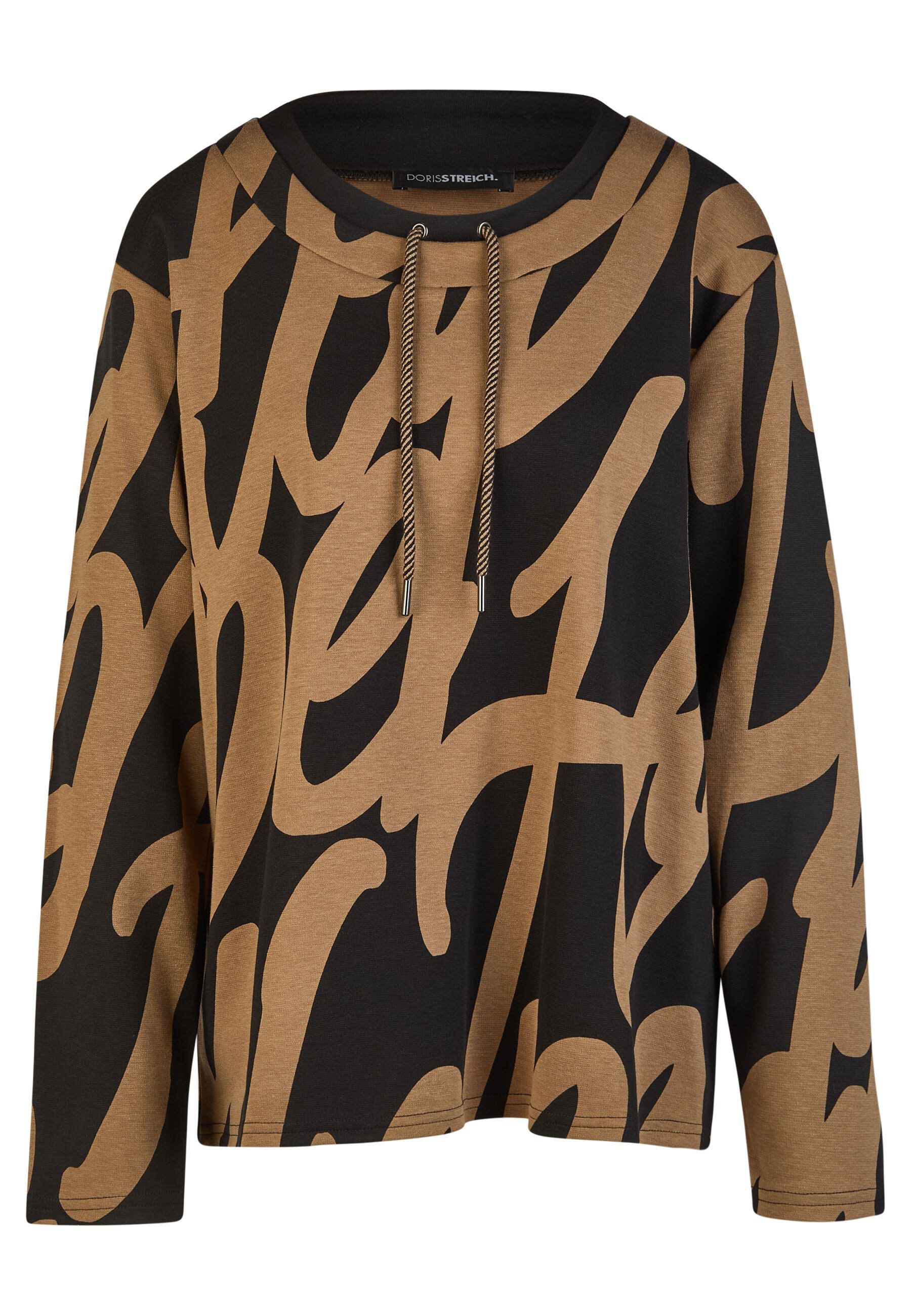 Doris Streich Sweatshirt mit Grafik-Muster