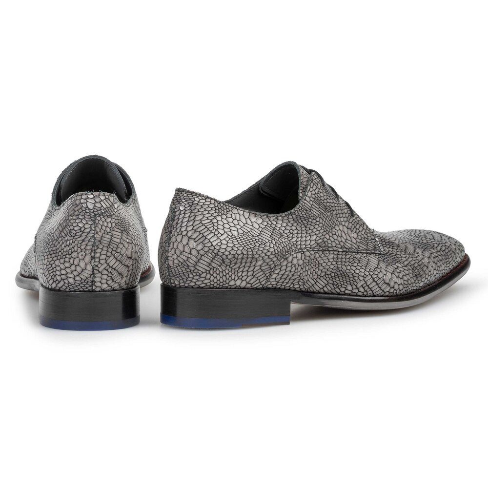 Floris van Bommel Floris Van Bommel - De Netter 21.02 - Grau Schnürschuh