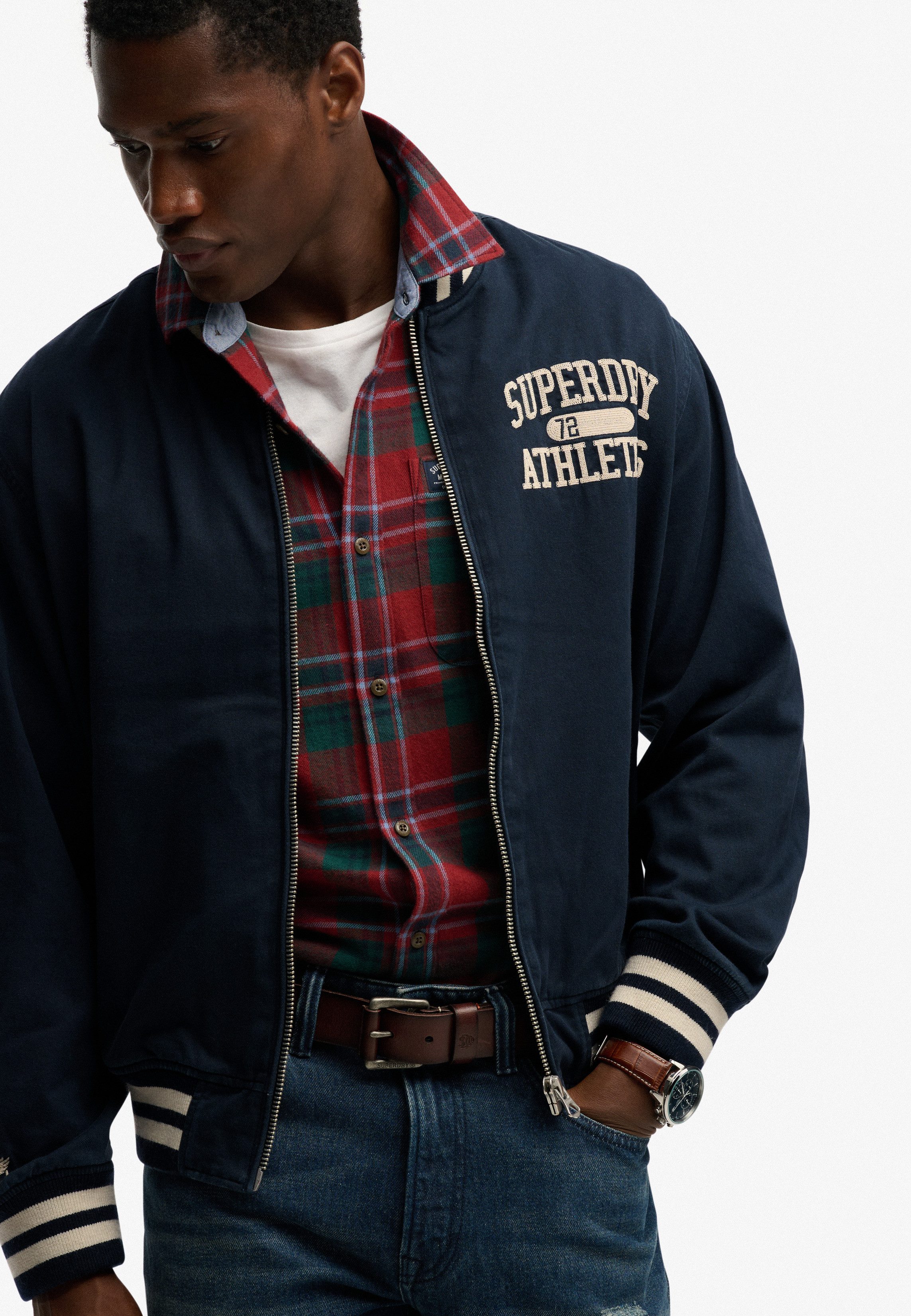 Superdry Parka TWILL VARSITY BOMBER JKT