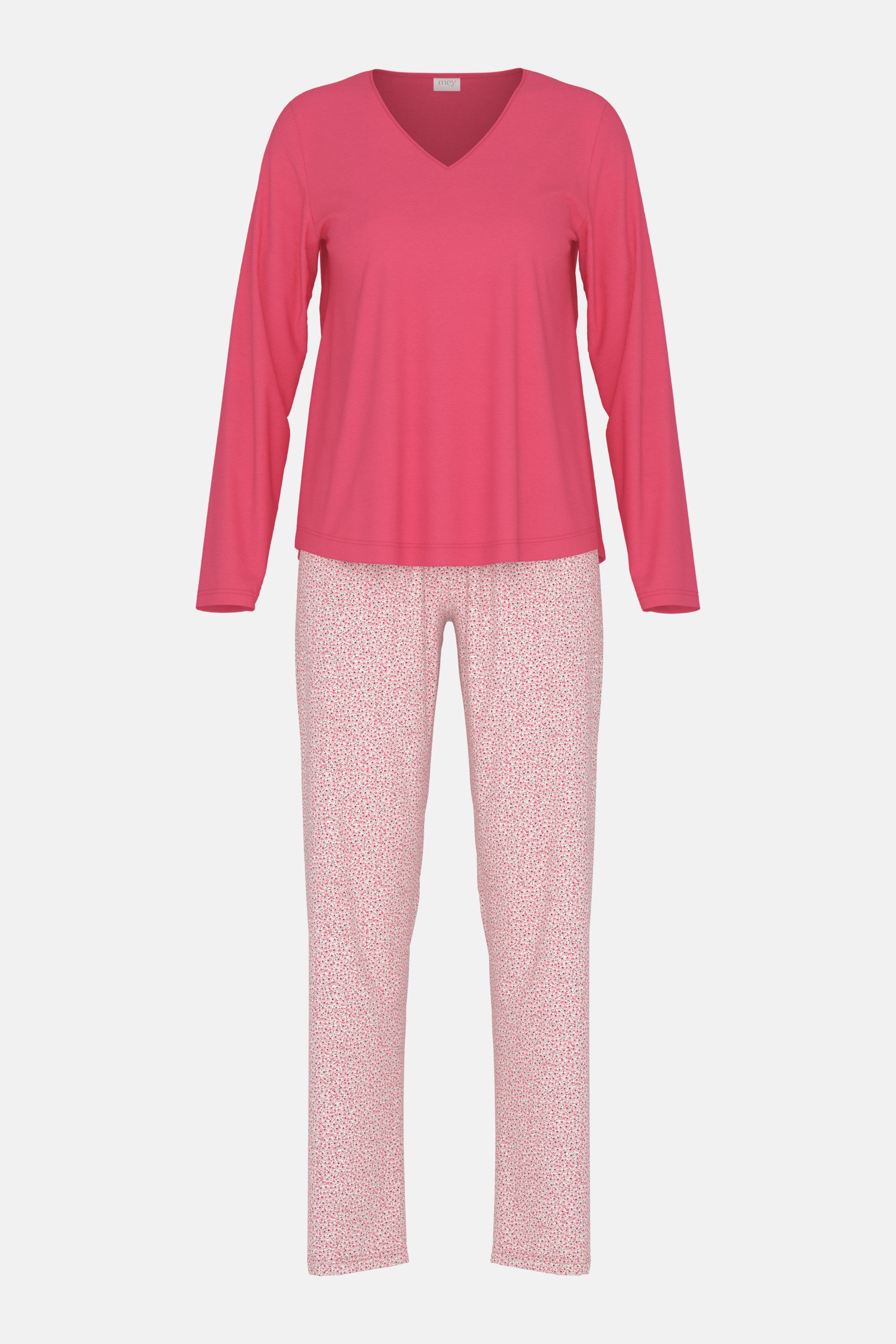 Mey Schlafanzug Serie Flowerlets Geblümter Minimal-Print (2 tlg) Pyjama-Set günstig online kaufen