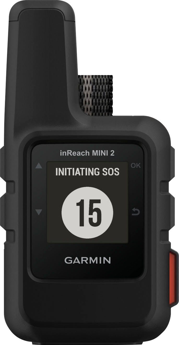 Garmin Garmin inReach Mini 2 Black GPS EMEA Outdoor-Navigationsgerät (TracBack-Routing-Funktion, Punkt-zu-Punkt-Navigation)