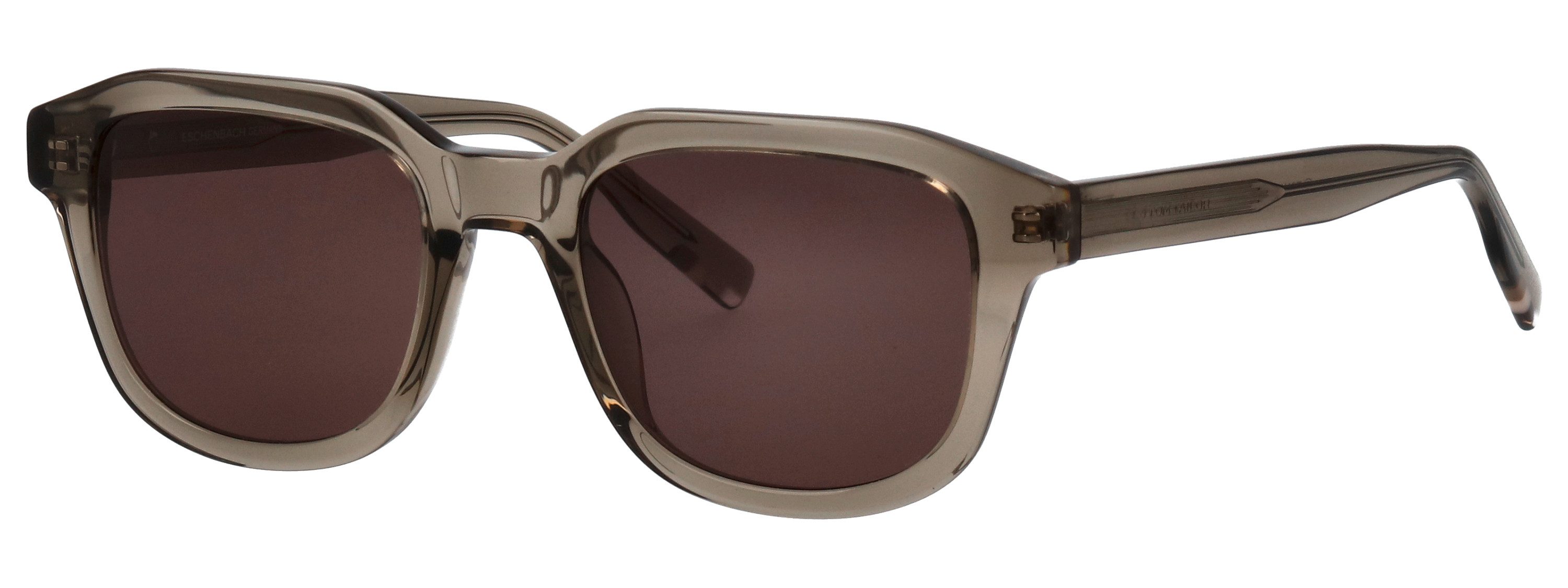TOM TAILOR Sonnenbrille Modell 676003 Form Karree/Soft, Logoschriftzug auf Bügel, Kunststofffassung