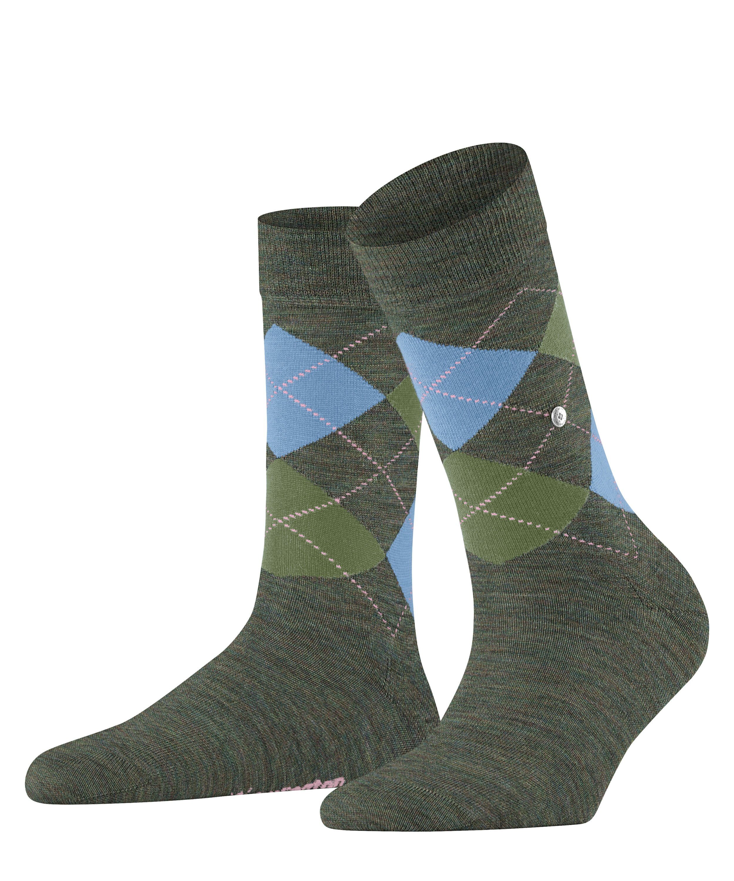 Melange Socken (7924) (1-Paar) Burlington blue true Marylebone