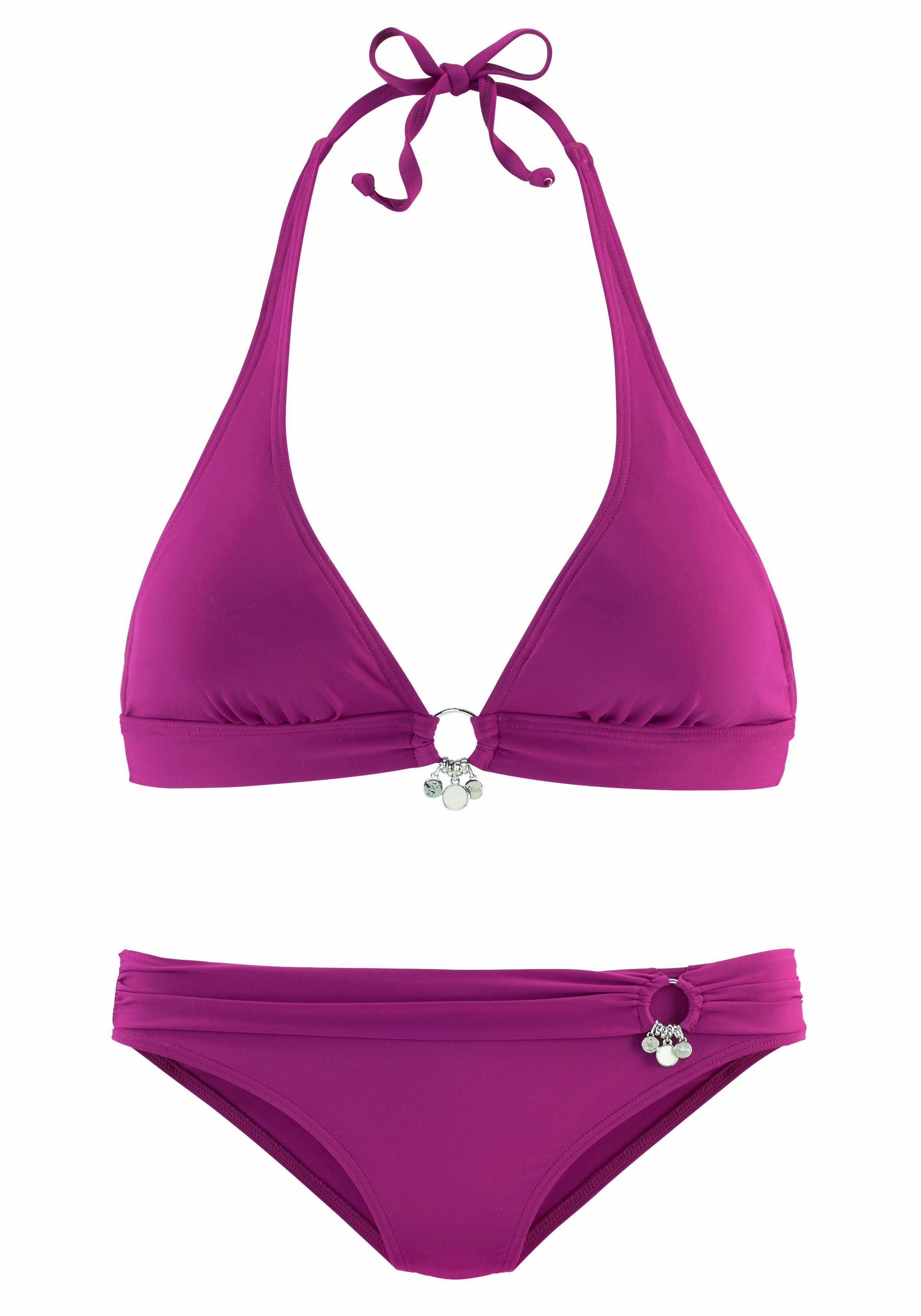 s.Oliver Triangel-Bikini Tonia mit herausnehmbaren Cups, günstig online kaufen