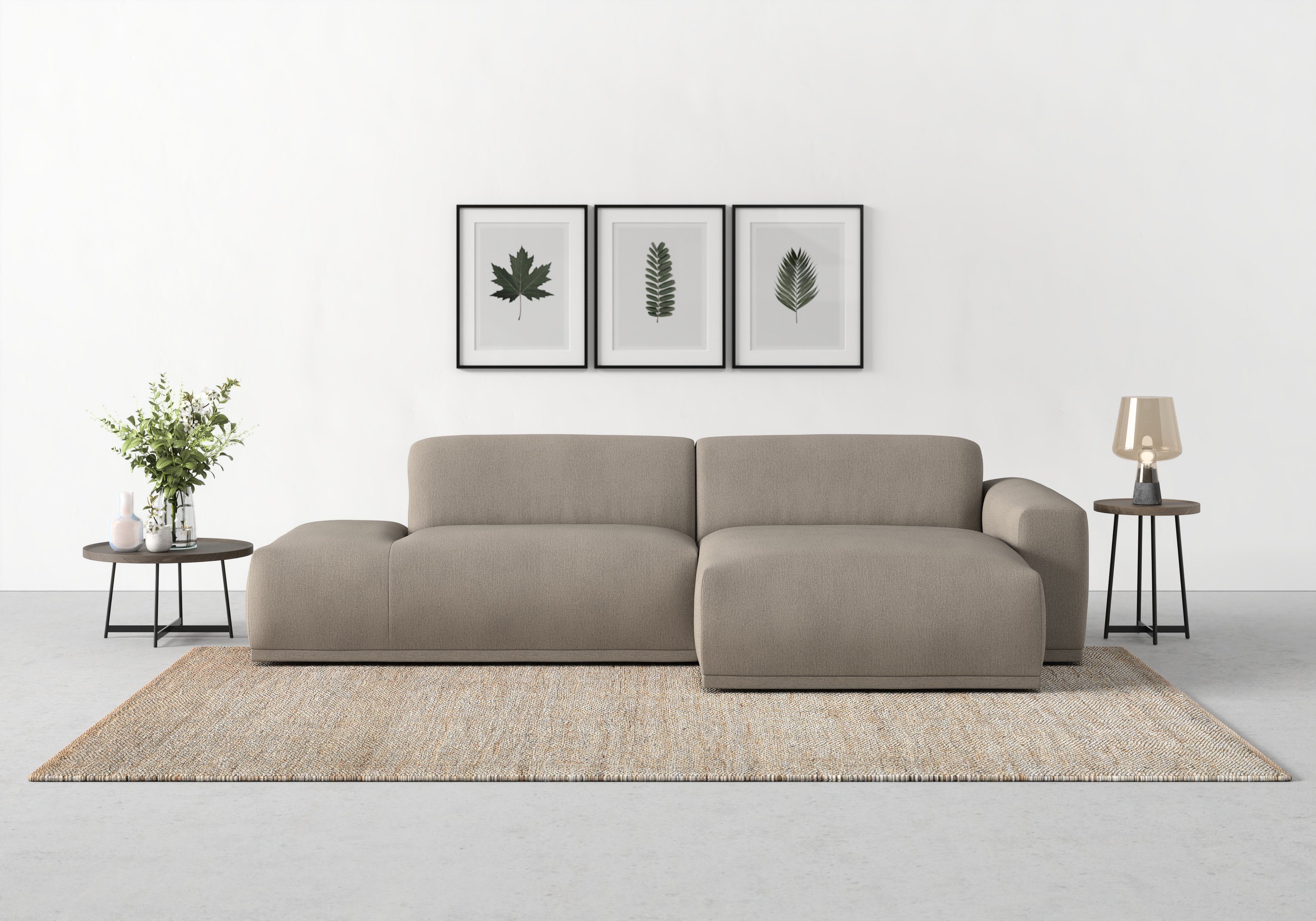 TRENDMANUFAKTUR Ecksofa Braga, mit hochwertigem Kaltschaum, günstig online kaufen