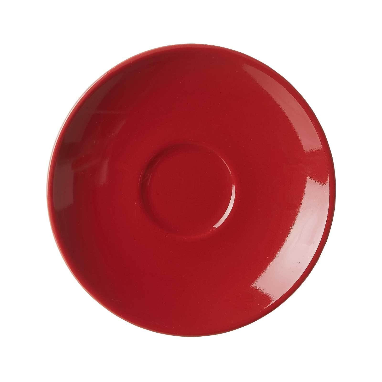 Ritzenhoff & Breker Tasse Doppio Espressotasse mit Untertasse 80 ml, 2-tlg., Porzellan