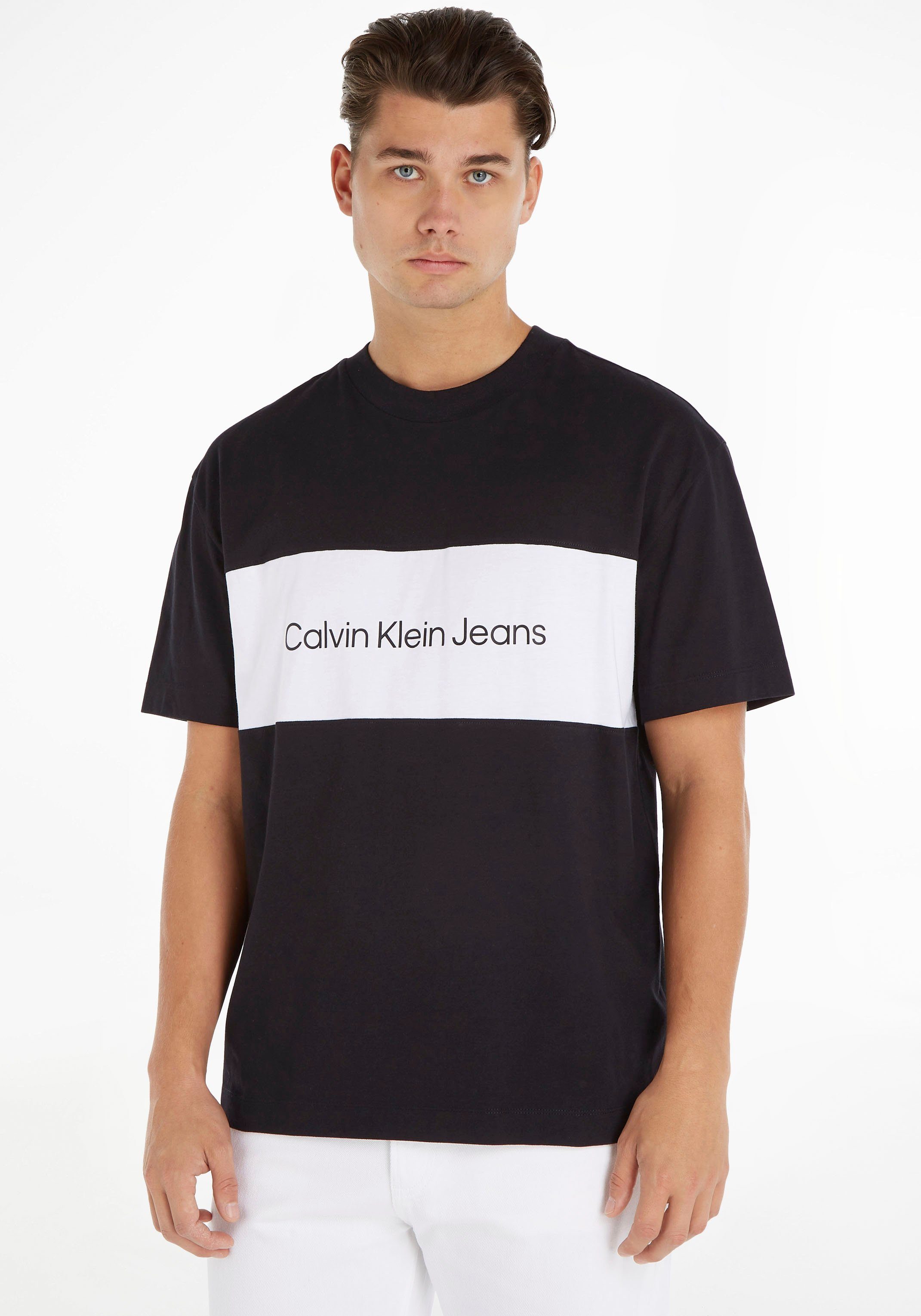 Calvin Klein Jeans TEE BLOCKING T-Shirt