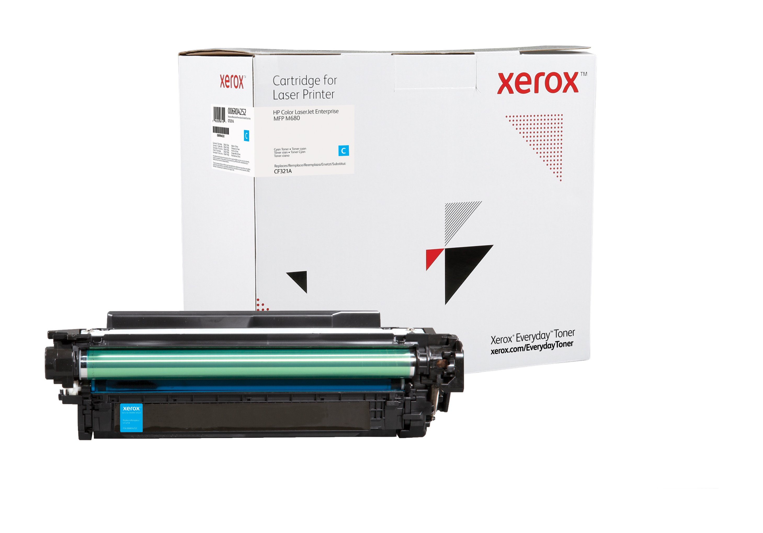 Xerox Tonerpatrone Everyday Cyan Toner kompatibel mit HP 653A (CF321A)